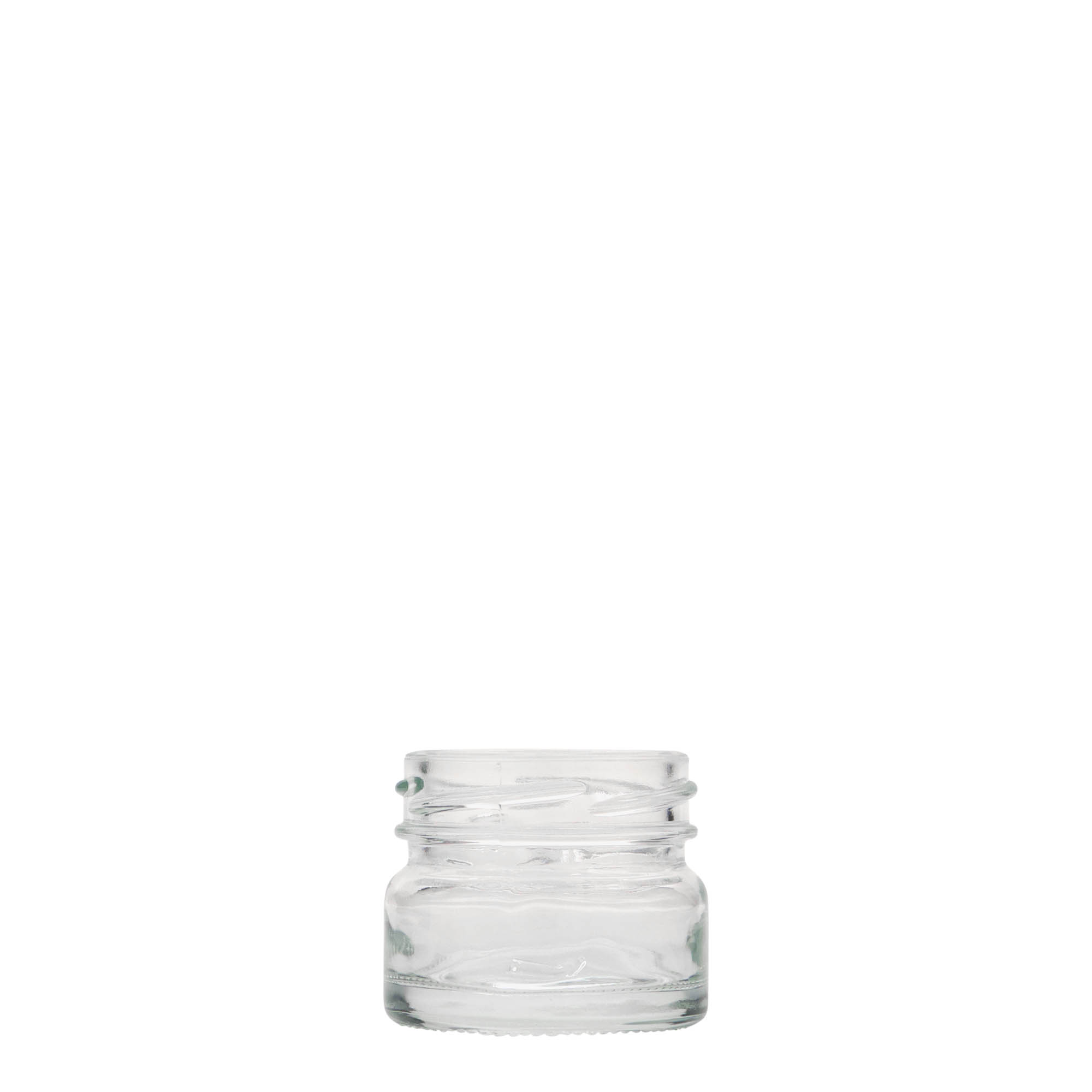 30 ml frasco redondo e baixo, boca: Twist-Off (TO 43) 30 ml frasco redondo e baixo, boca: Twist-Off (TO 43)