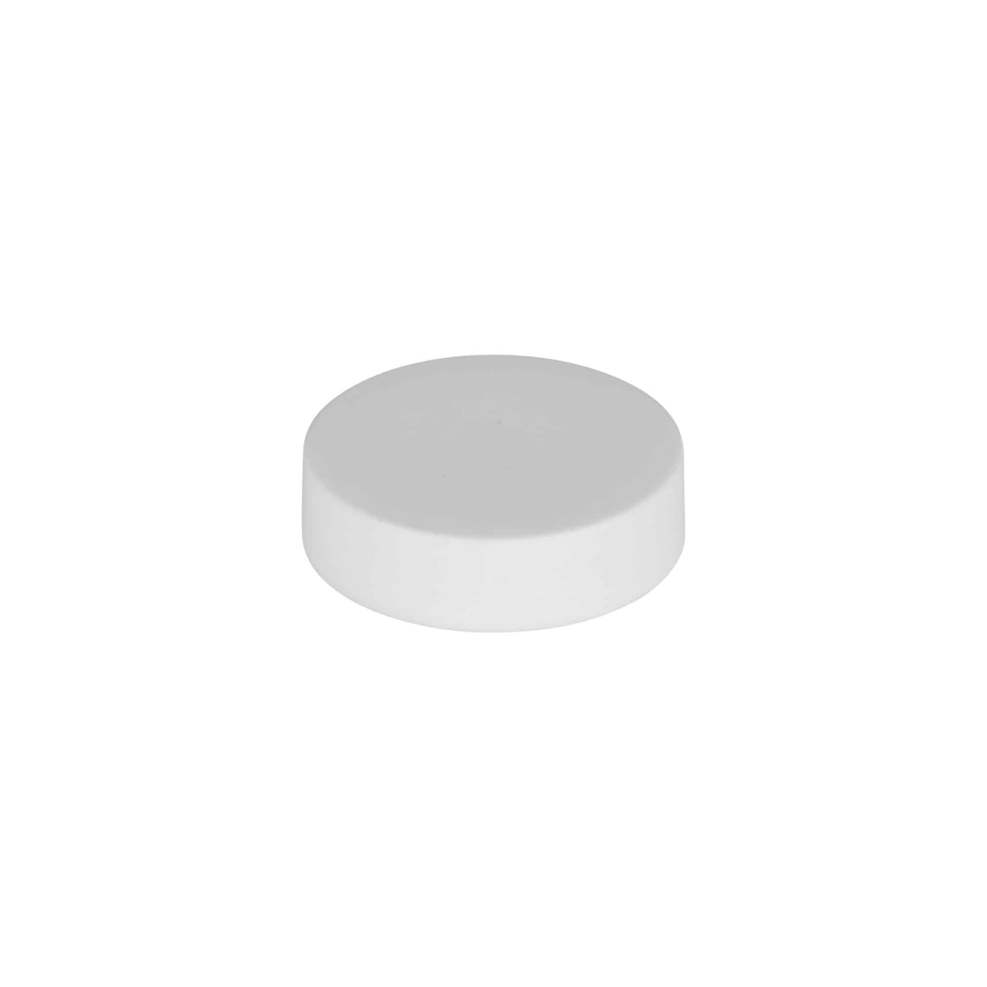 5 ml Tampa de rosca 'Antonella', plástico PP, branco
