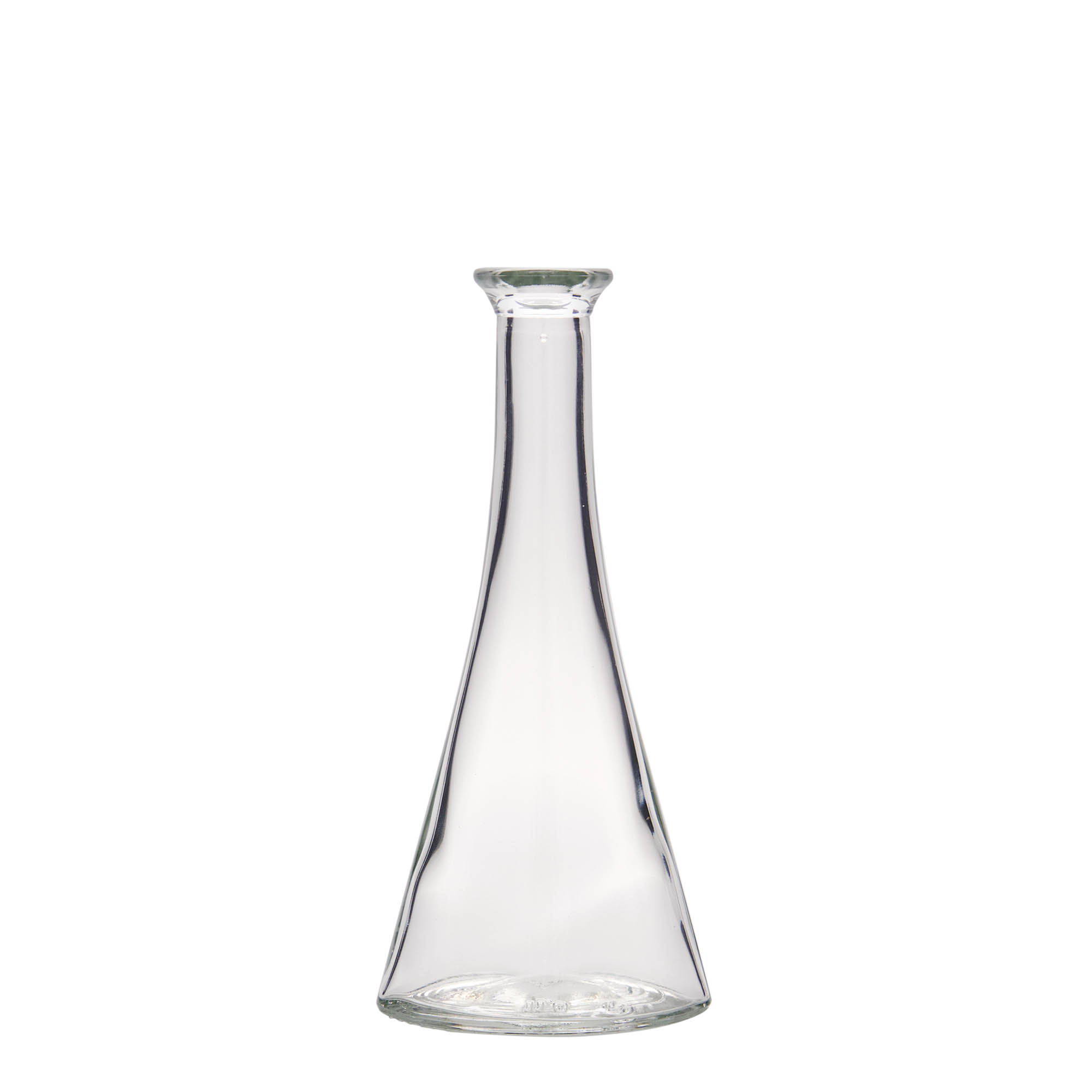 Frasco de vidro de 100 ml 'Veronica', semi-redondo, boca: cortiça Frasco de vidro de 100 ml 'Veronica', semi-redondo, boca: cortiça
