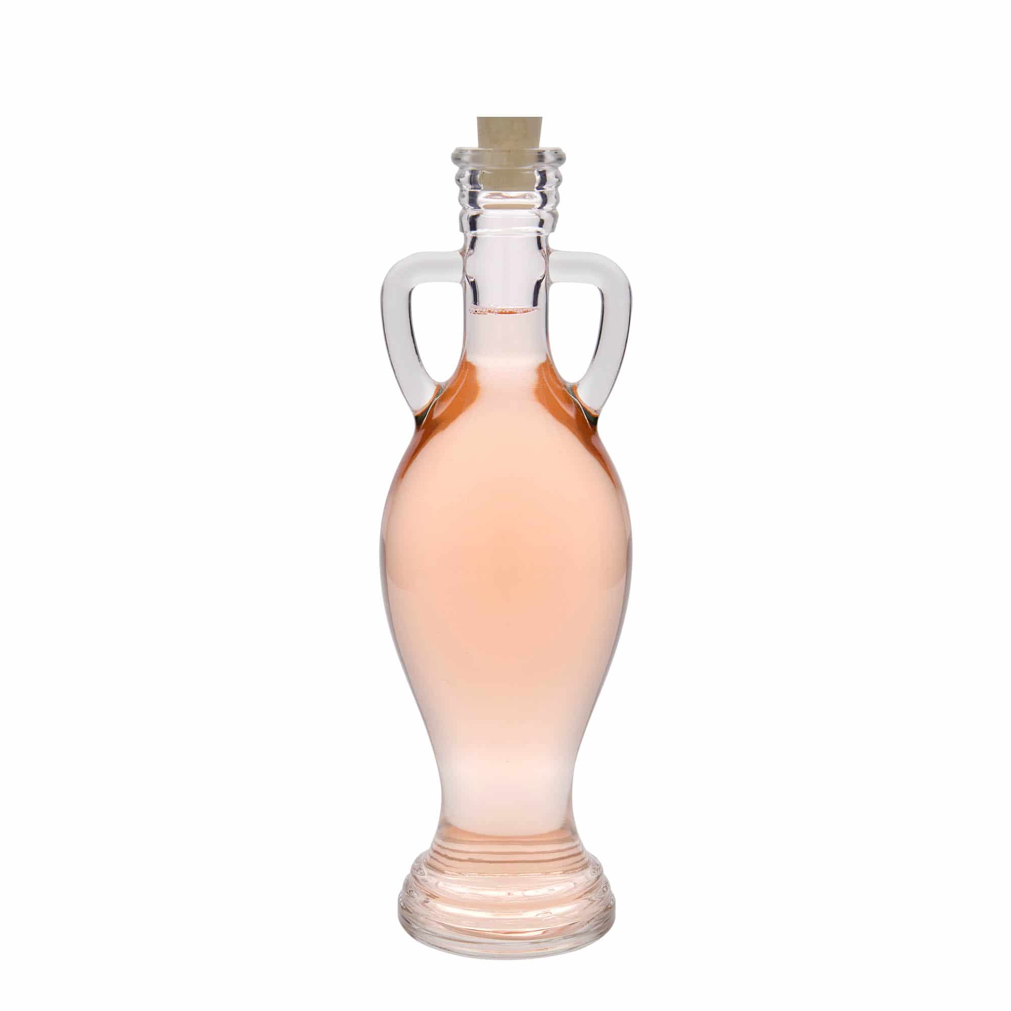 500 ml Garrafa de vidro 'Amphore', boca: Cortiça