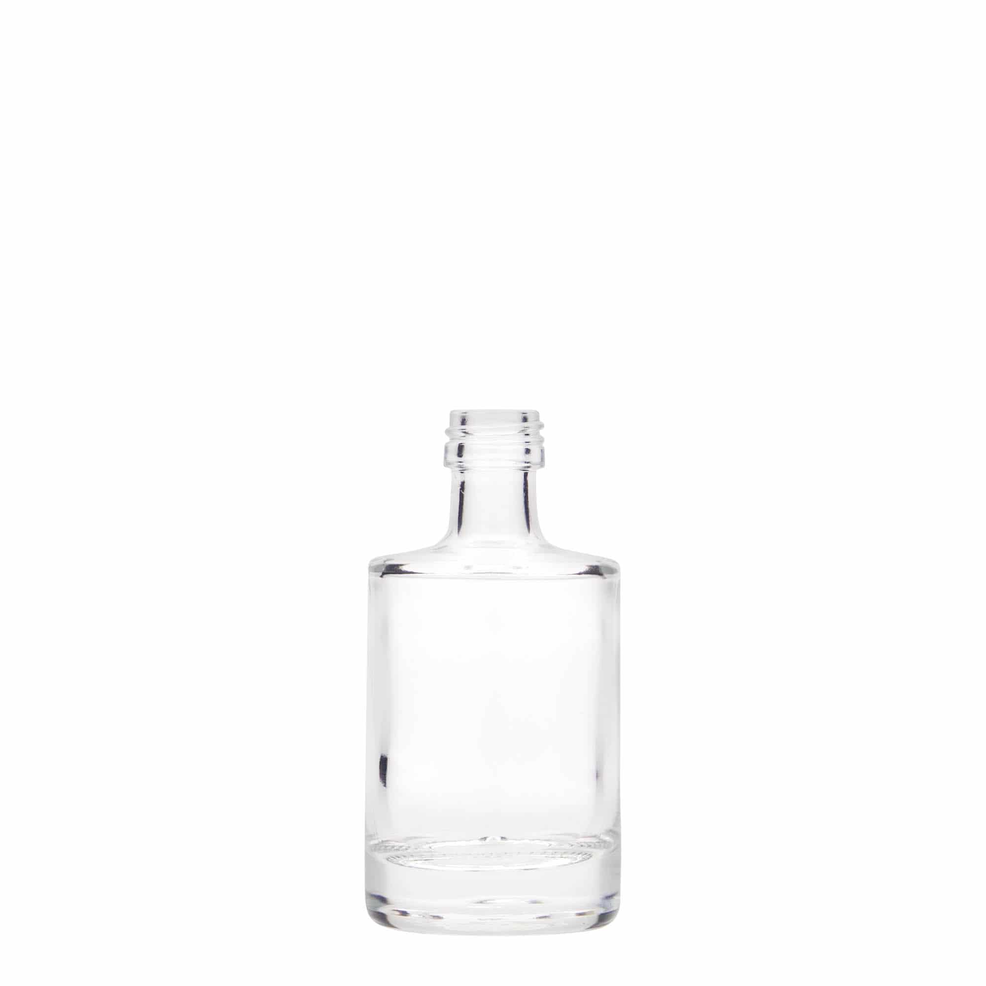 50 ml Garrafa de vidro 'Aventura', boca: PP 18 50 ml Garrafa de vidro 'Aventura', boca: PP 18