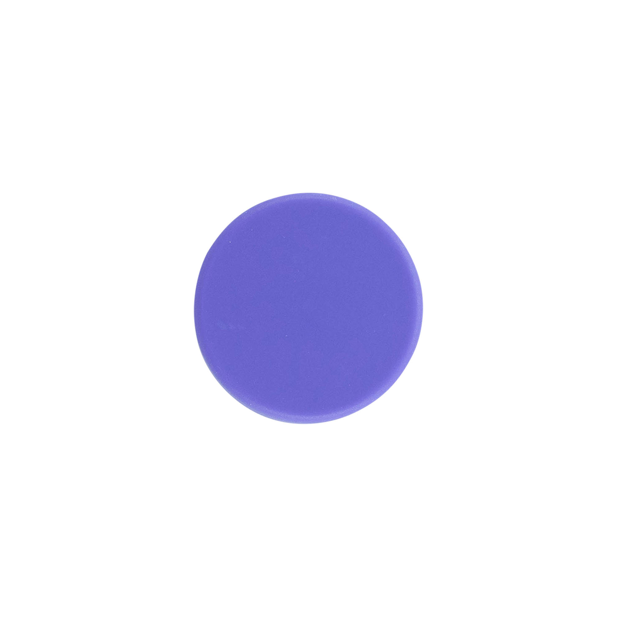 Tampa de rosca, plástico ABS, violeta, para bocal: GPI 28/400