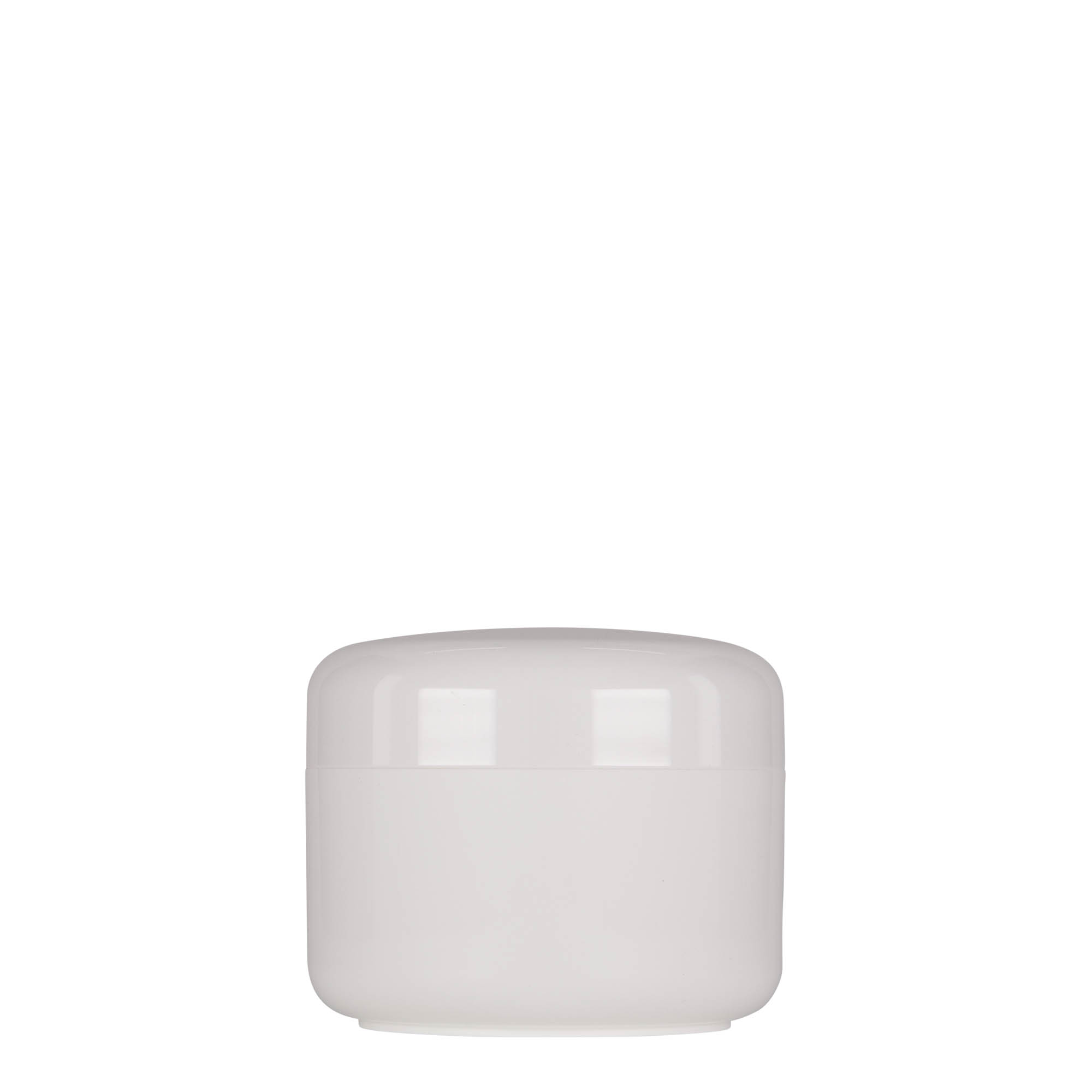 200 ml frasco de plástico 'Bianca', PP, branco, boca: tampa de rosca