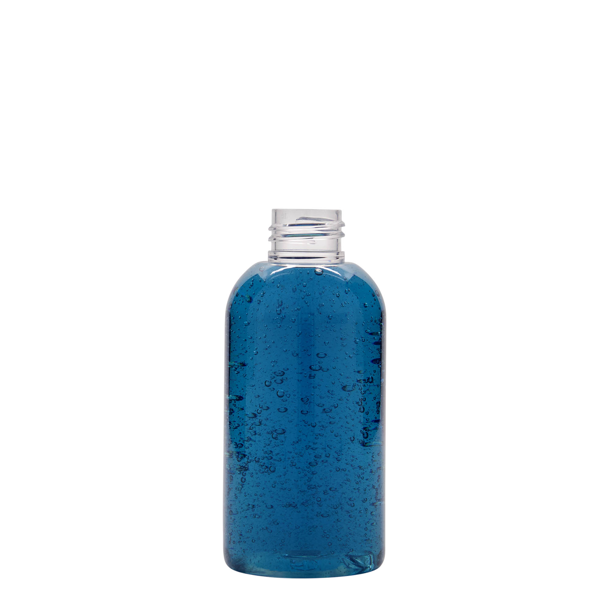 150 ml Garrafa PET 'Boston', plástico, boca: 24/410
