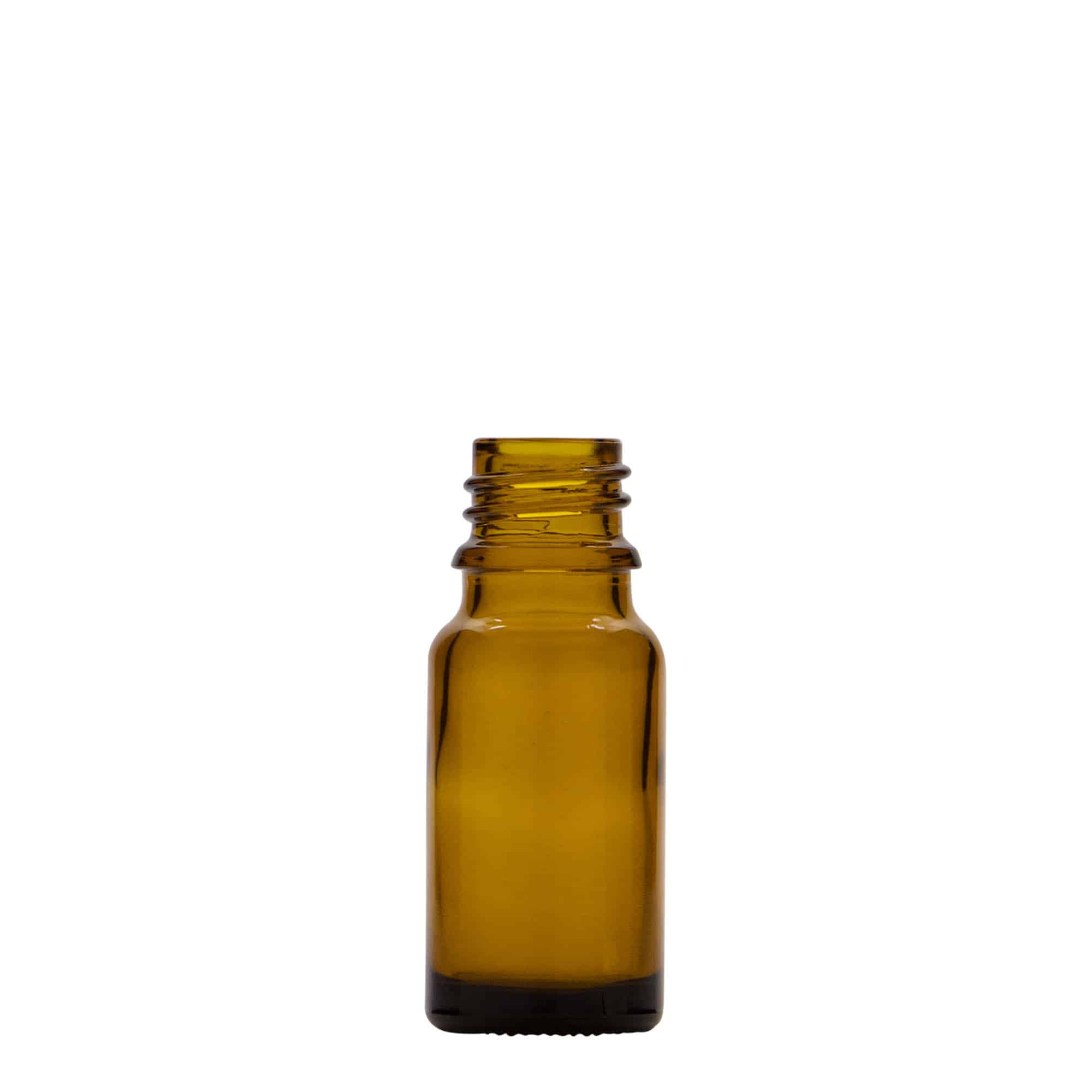 Frasco medicinal de 10 ml com bomba de loção, vidro, castanho, bocal: DIN 18