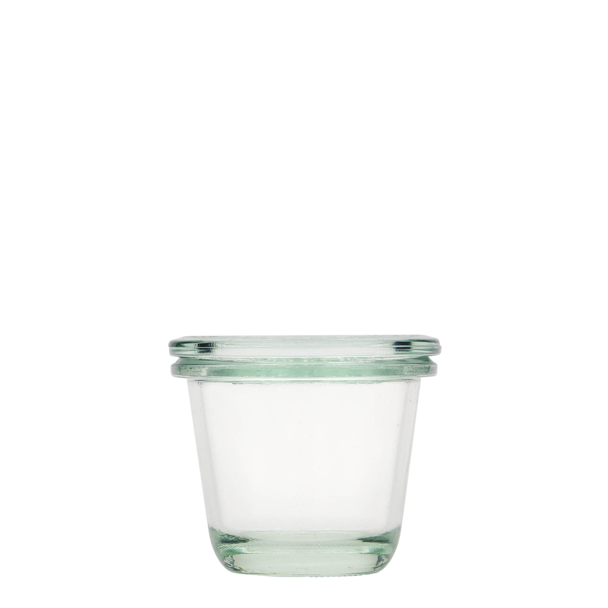 80 ml frasco gourmet WECK, Boca: Borda redonda
