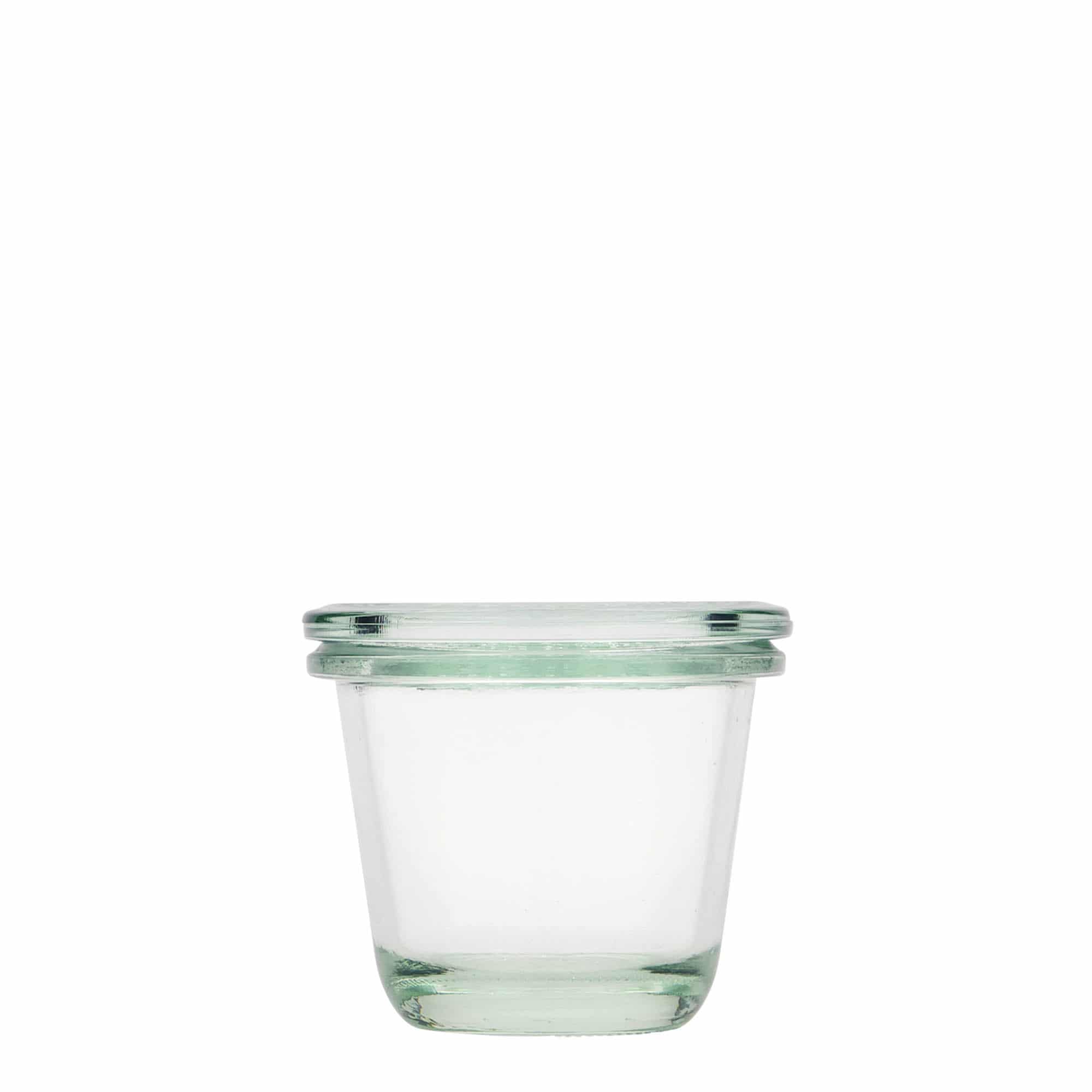 80 ml frasco gourmet WECK, Boca: Borda redonda
