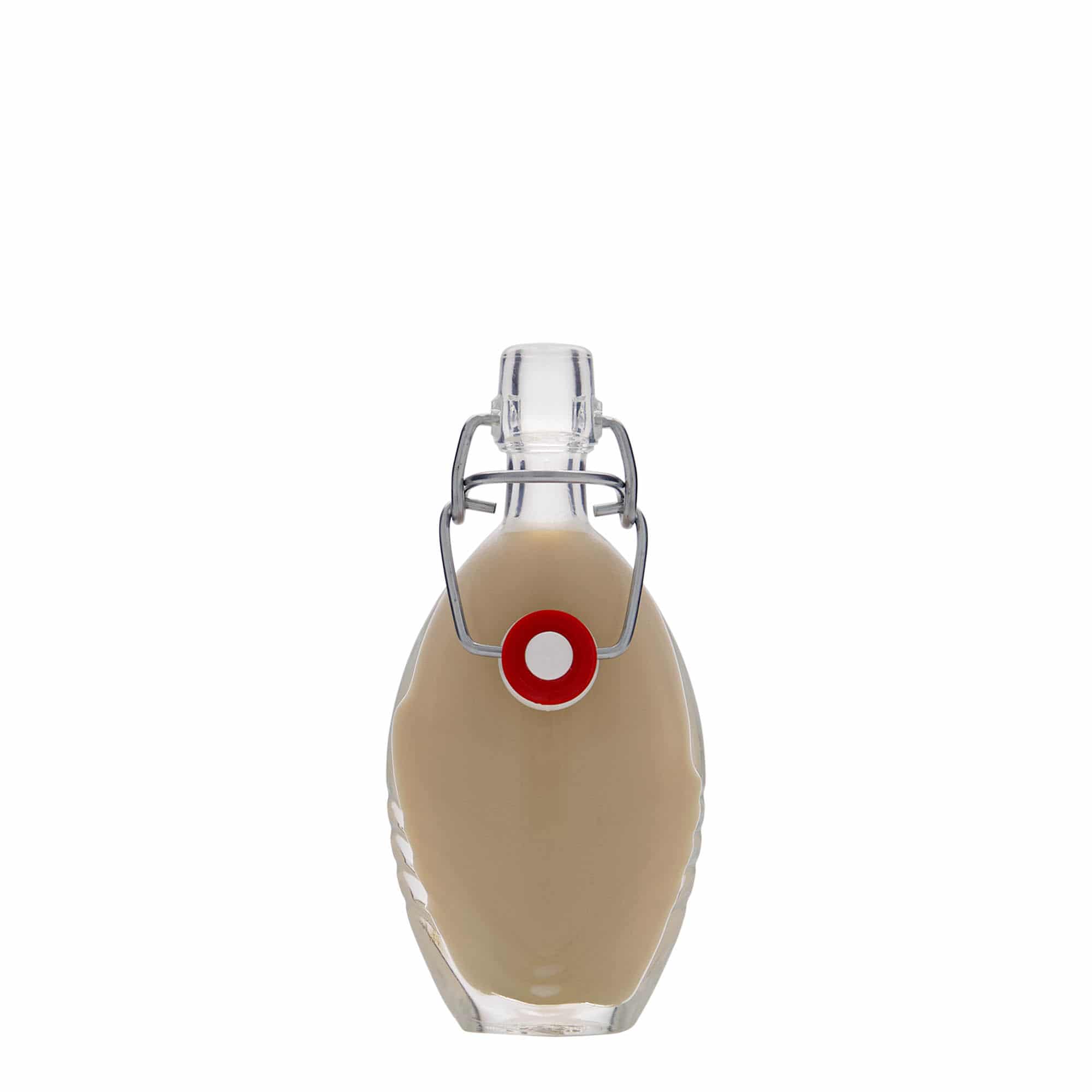 Frasco de vidro de 40 ml 'Florence', oval, boca: fecho de mola