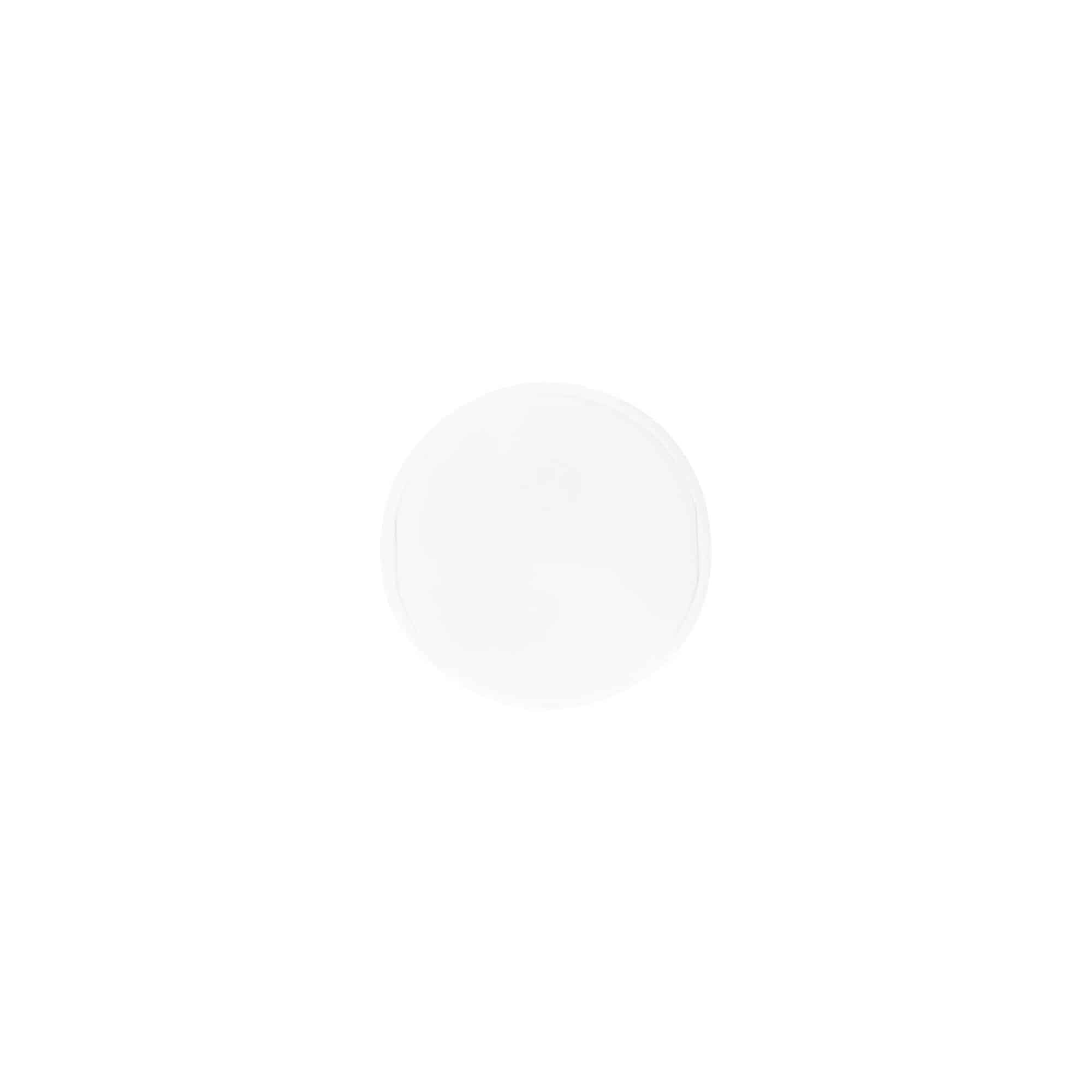 Tampa de rosca Disc Top, plástico PP, branco, para boca: 24/410