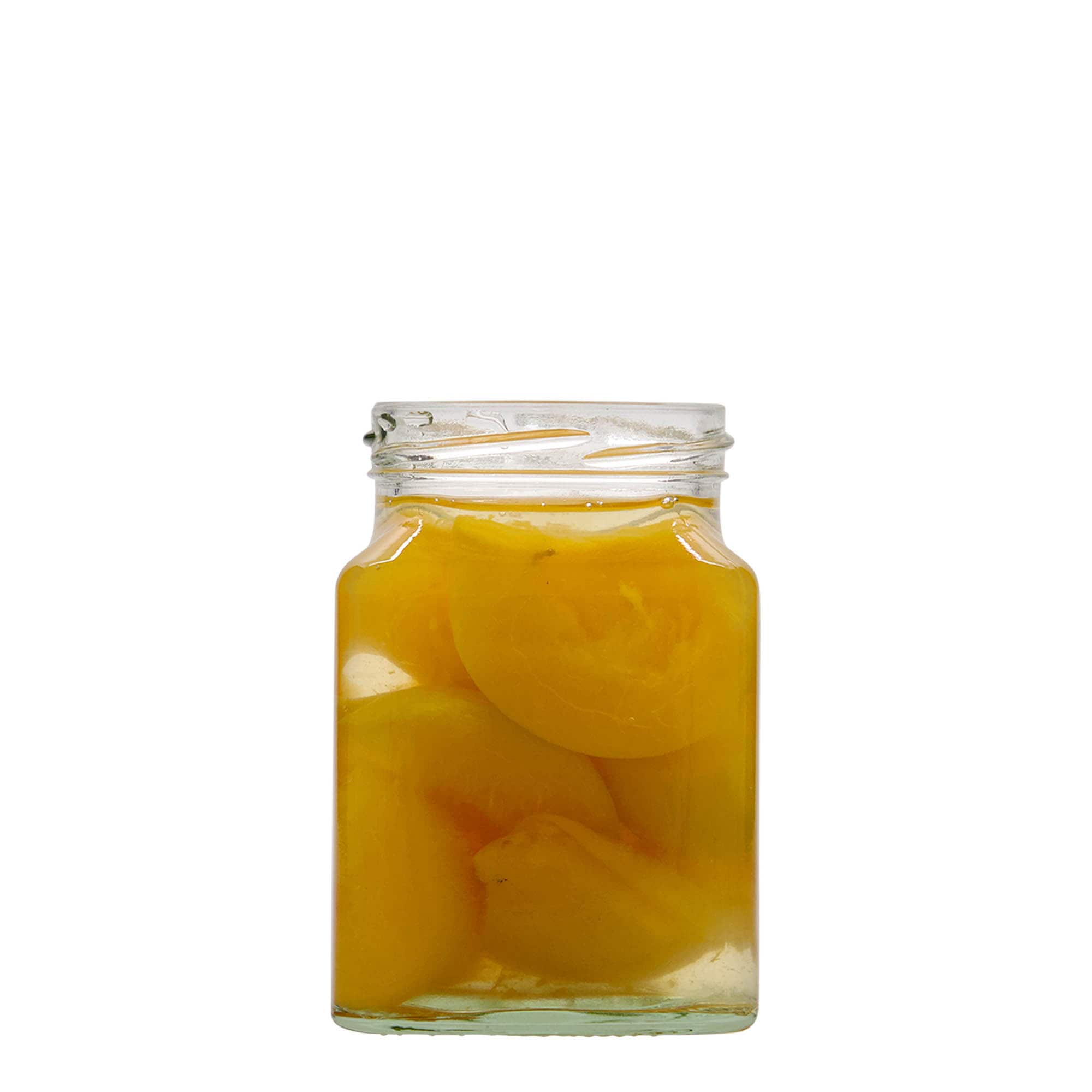 314 ml frasco quadrado, boca: Twist-Off (TO 63) 314 ml frasco quadrado, boca: Twist-Off (TO 63)