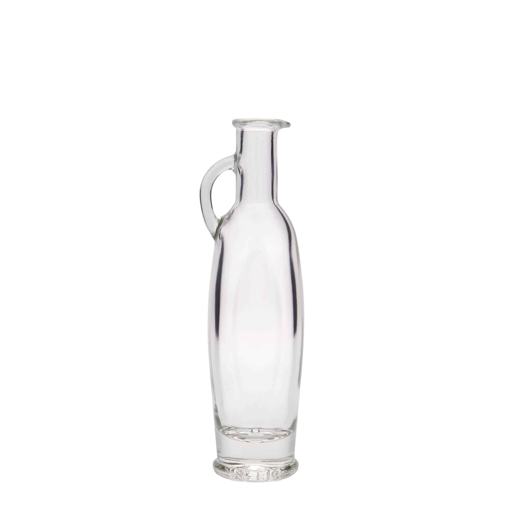 100 ml Garrafa de vidro 'Eleganta', oval, boca: Cortiça 100 ml Garrafa de vidro 'Eleganta', oval, boca: Cortiça