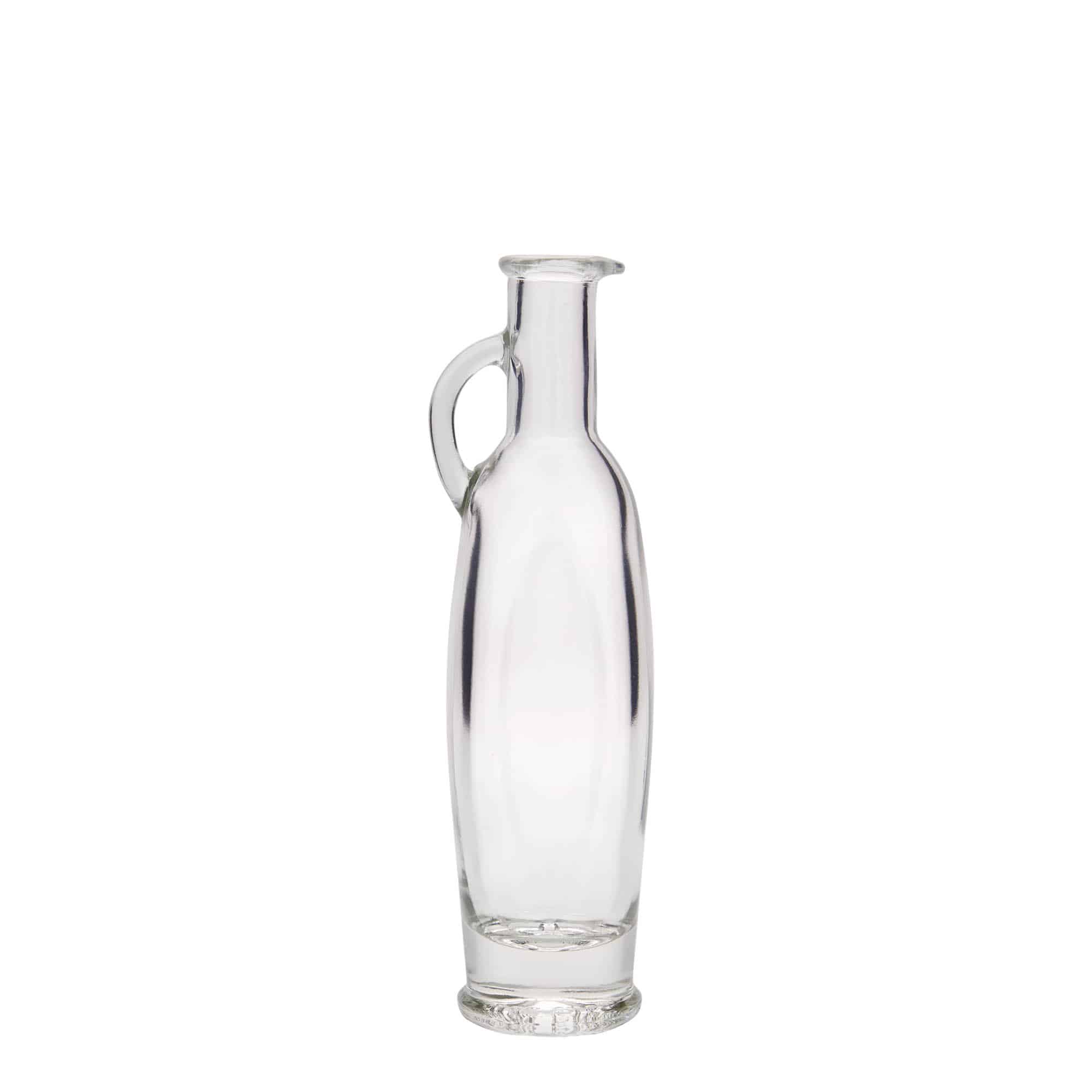 Frasco de vidro de 100 ml 'Eleganta', oval, boca: cortiça
