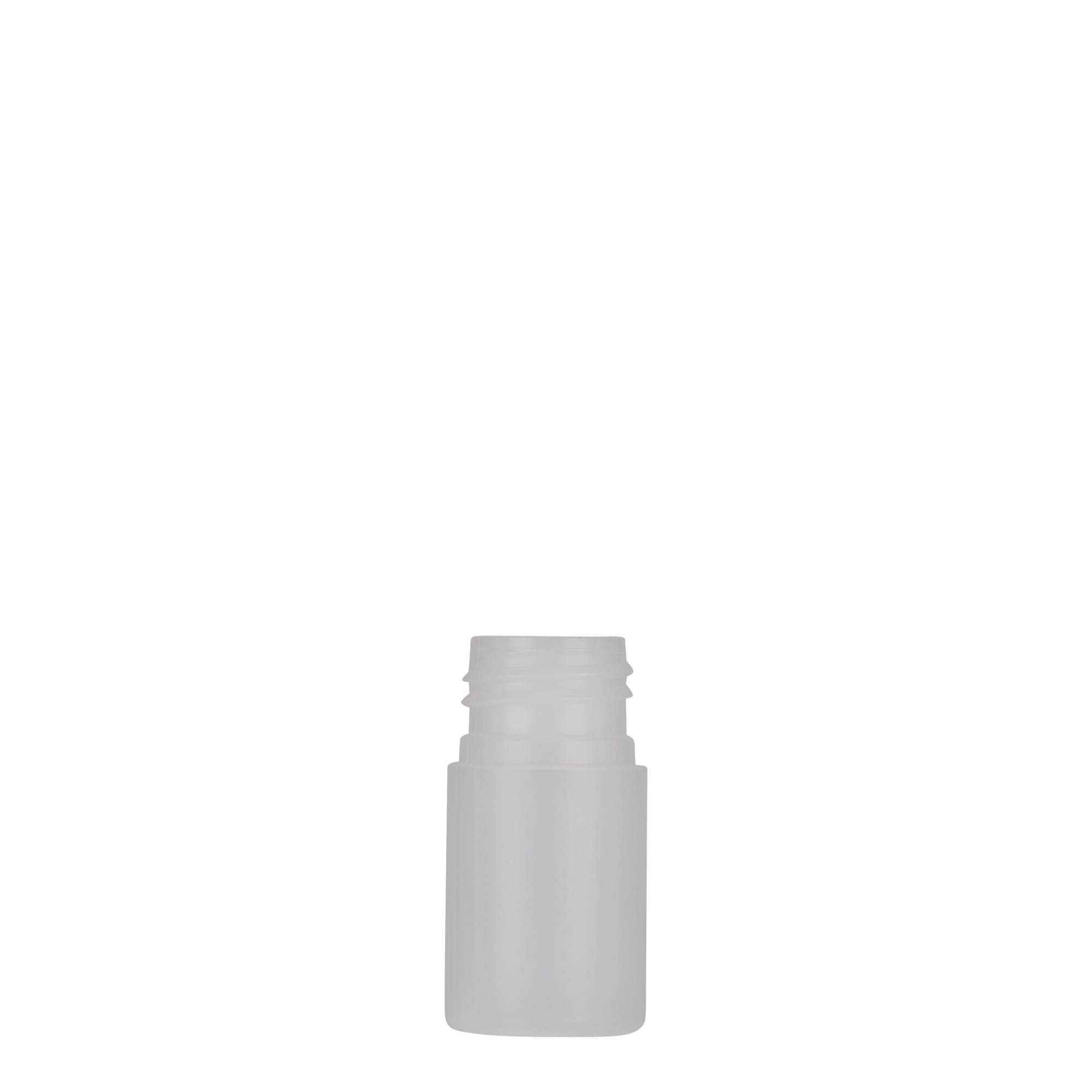 Frasco de plástico de 15 ml 'Tuffy', HDPE, natural, bocal: 24/410 Frasco de plástico de 15 ml 'Tuffy', HDPE, natural, bocal: 24/410