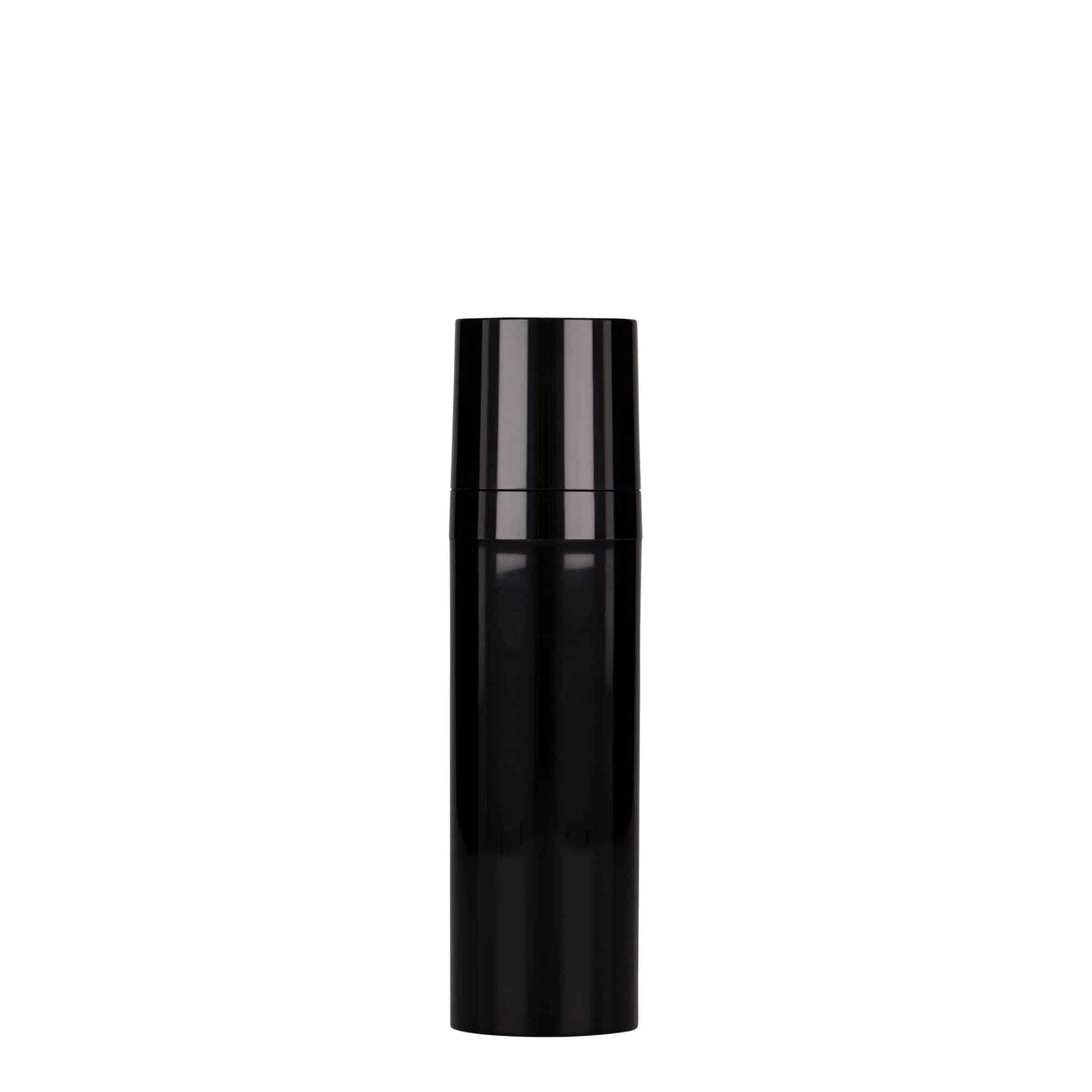 Doseador Airless de 30 ml 'Micro', plástico PP, preto