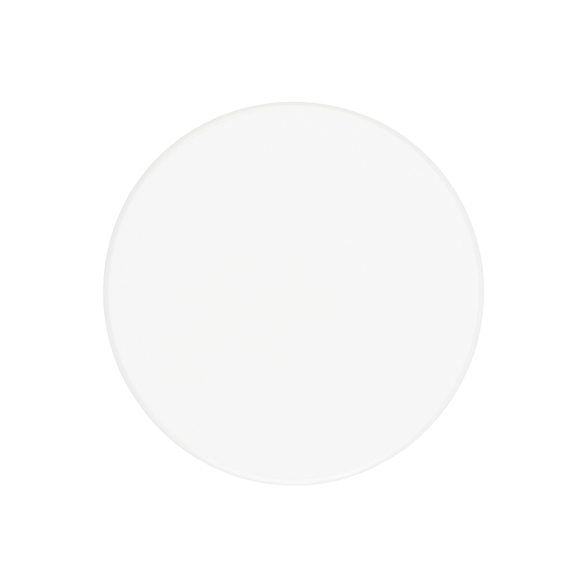 Tampa de rosca para 120 ml 'Brown Line', plástico HPM, branco