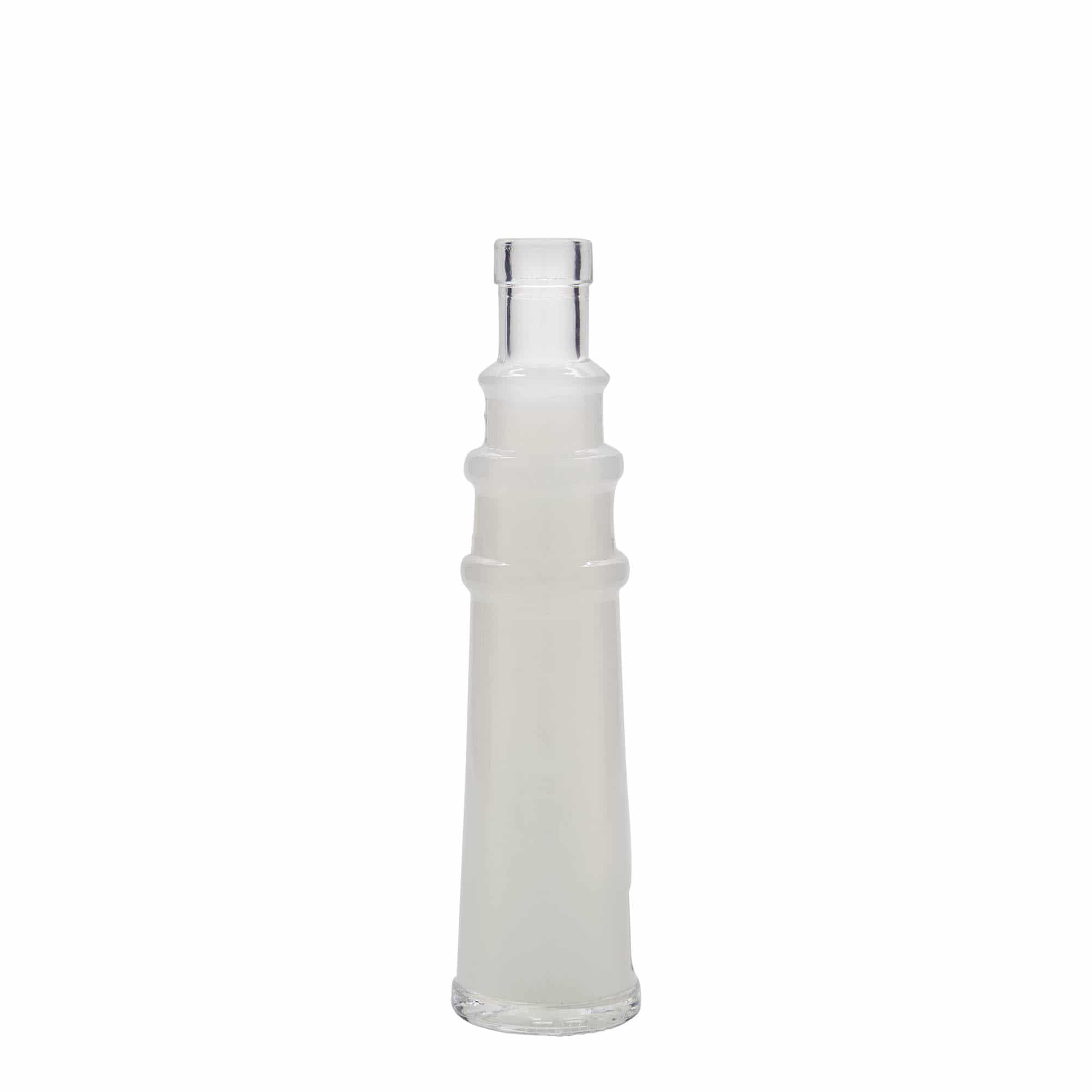 Frasco de vidro de 100 ml 'Leuchtturm', boca: cortiça