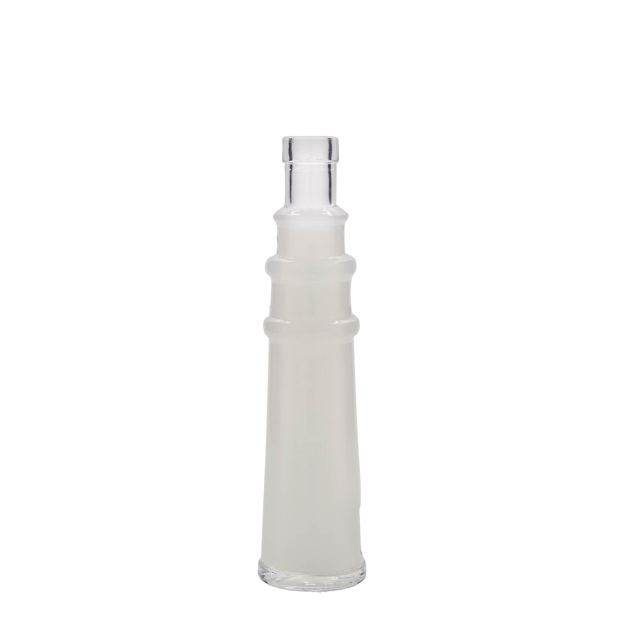 Frasco de vidro de 100 ml 'Leuchtturm', boca: cortiça