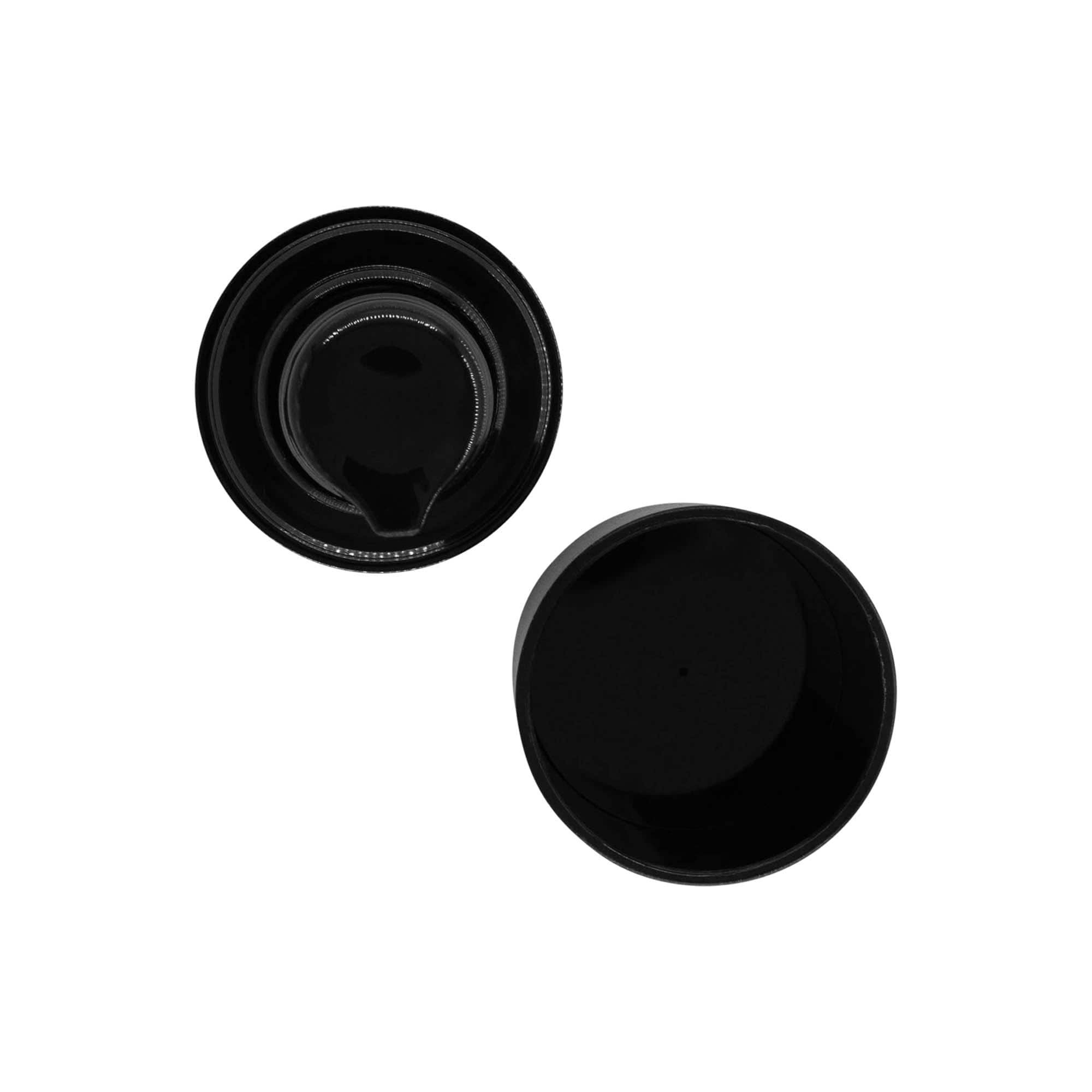 Cabeça de bomba doseadora Airless 'Micro', plástico PP, preto