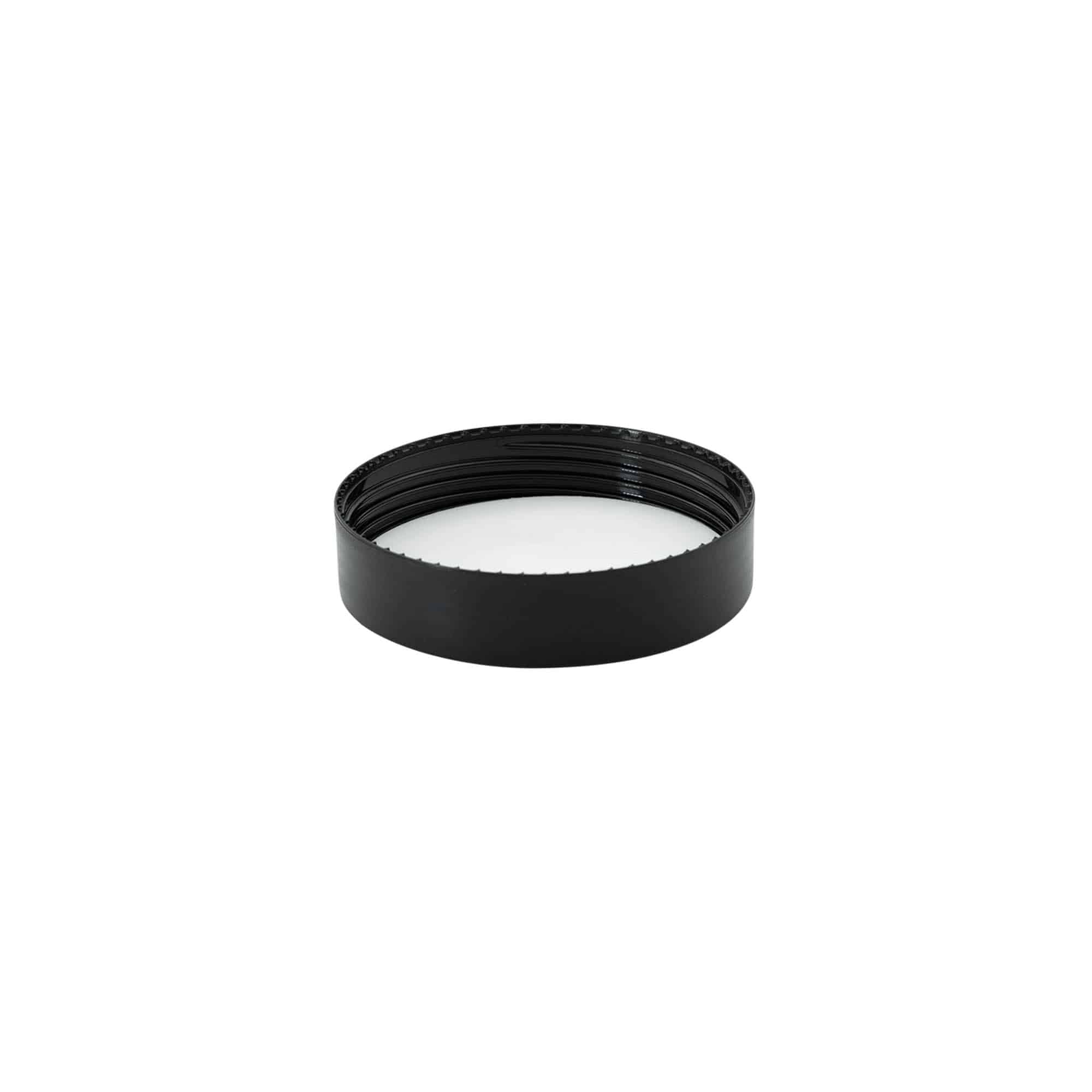 Tampa de rosca para 50 ml 'Antonella', plástico PP, preto