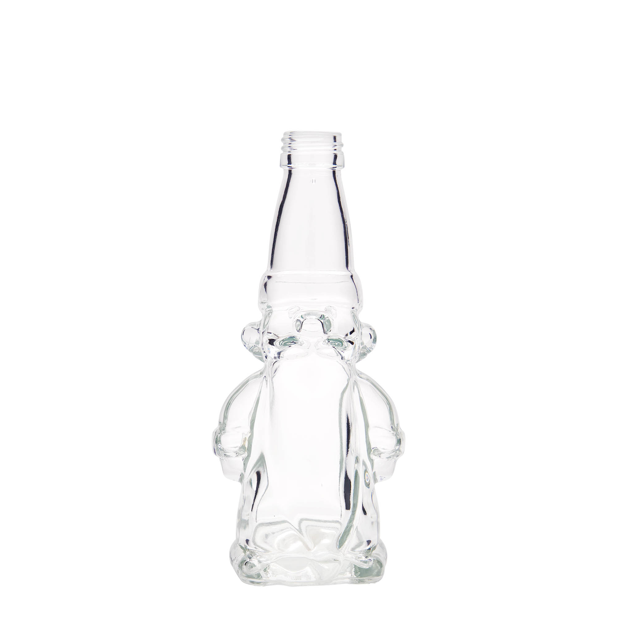 Frasco de vidro de 200 ml 'Duende de Natal', Boca: PP 28 Frasco de vidro de 200 ml 'Duende de Natal', Boca: PP 28