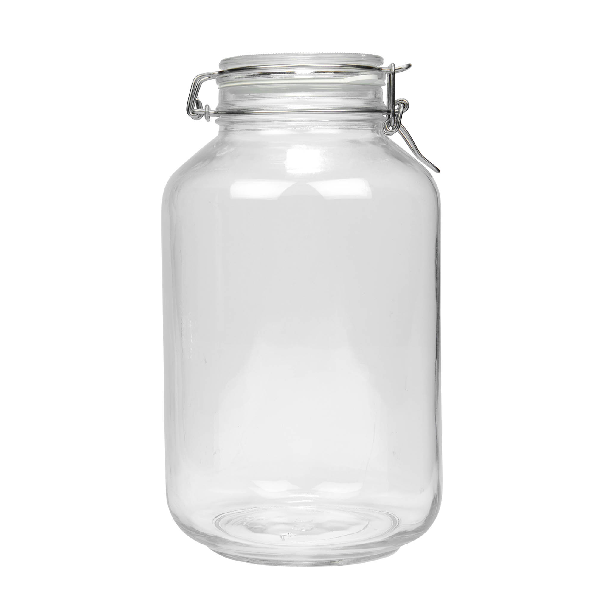 Frasco de vidro com fecho de alavanca 'Fido' de 4.000 ml, boca: fecho de alavanca