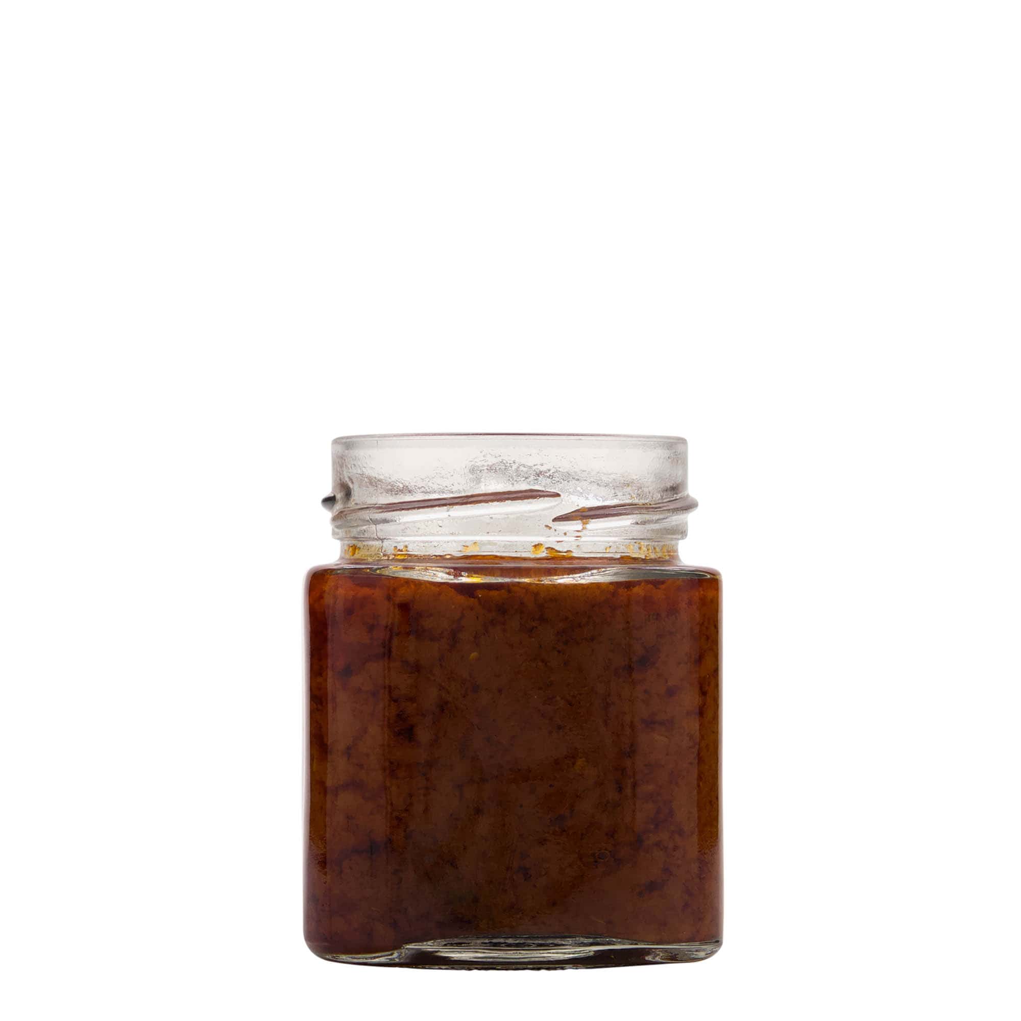 212 ml Frasco quadrado 'Ikarus', Boca: Deep-Twist-Off (DTO 63)