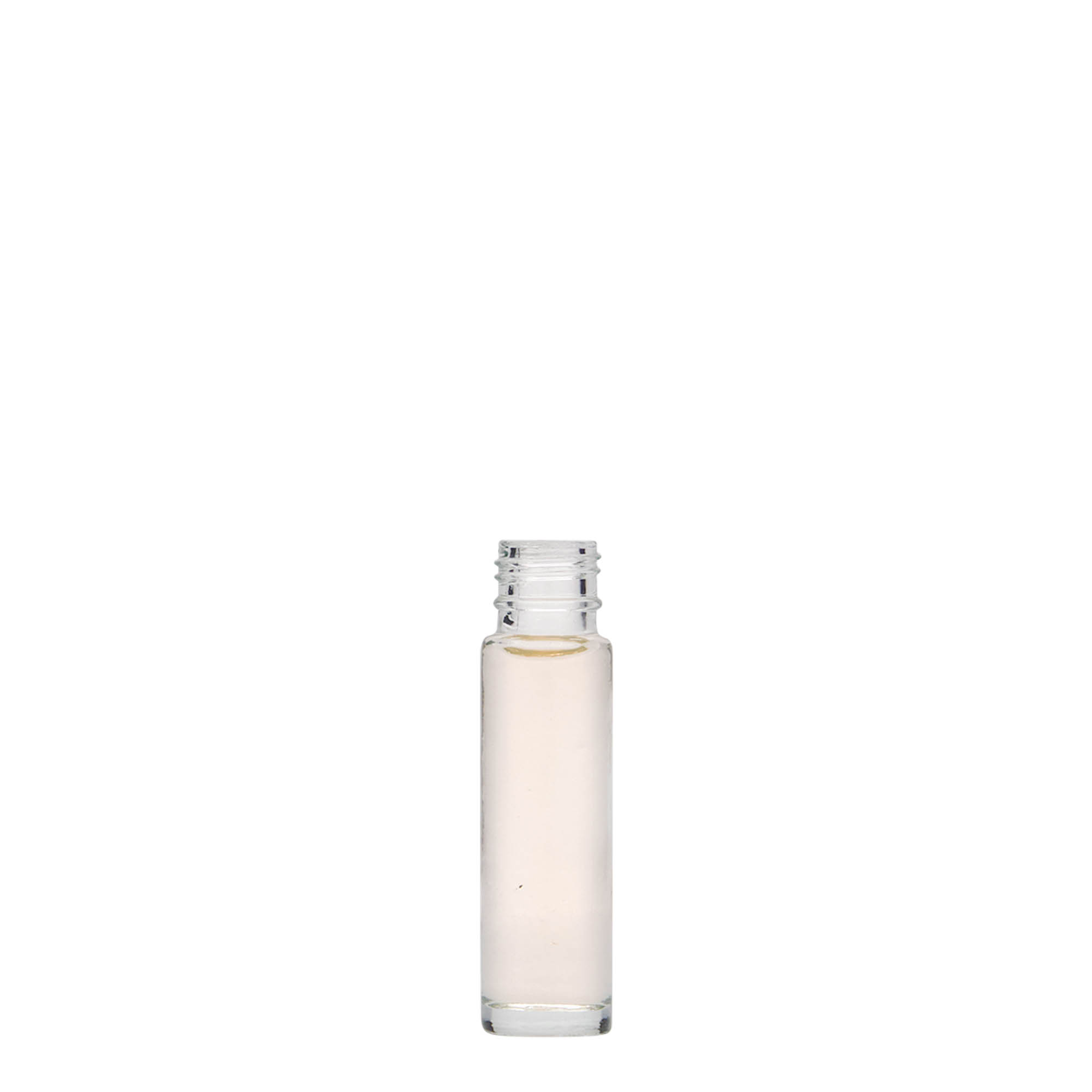 Frasco roll-on de vidro de 10 ml, abertura: tampa de rosca Frasco roll-on de vidro de 10 ml, abertura: tampa de rosca