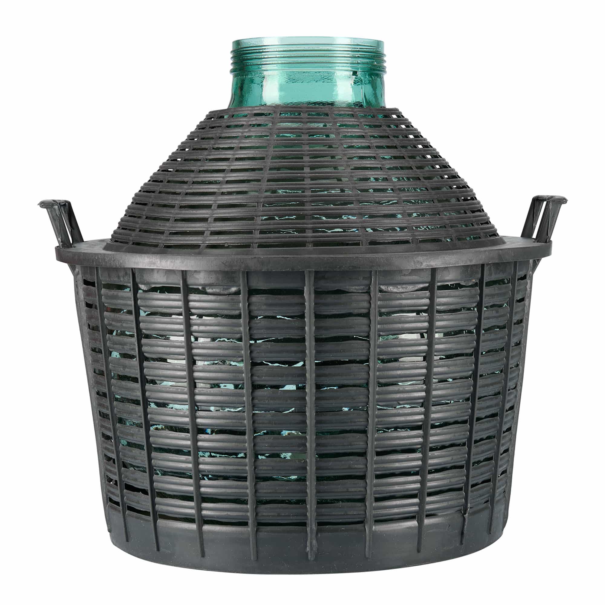 25 l garrafa de balão de boca larga, vidro, boca: tampa de rosca