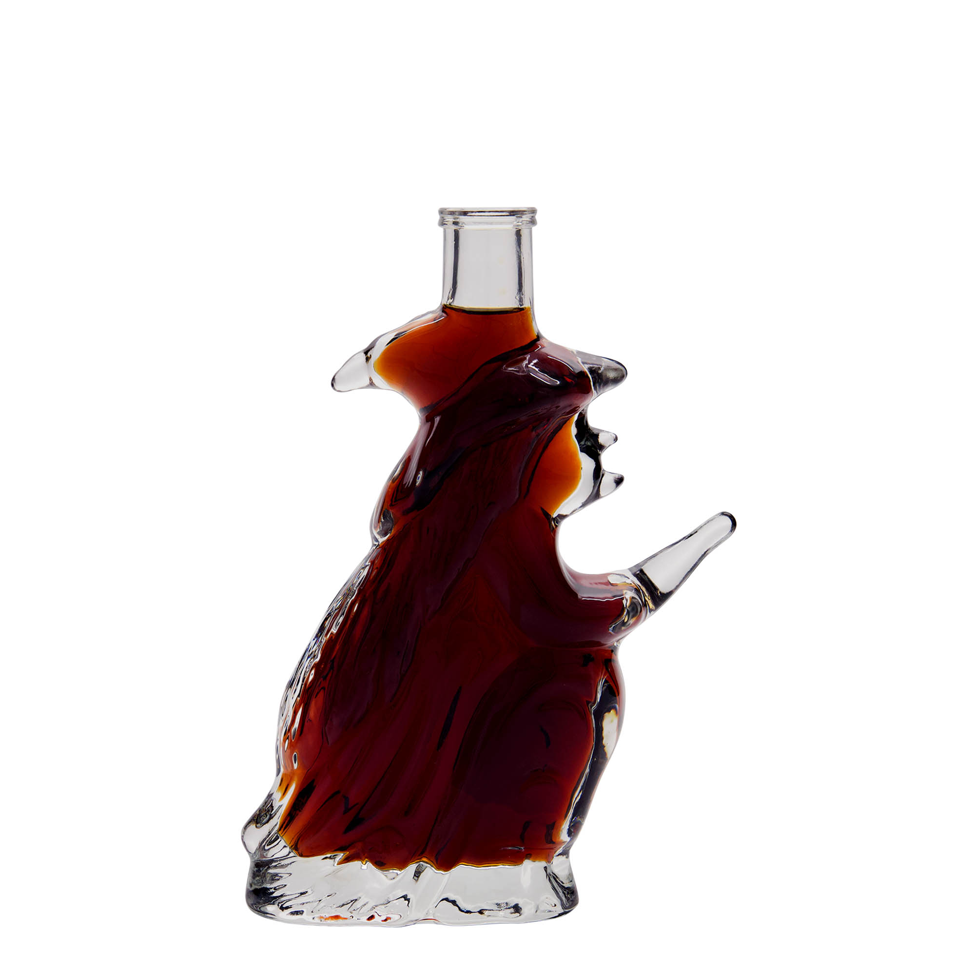 Garrafa de vidro de 200 ml 'Hexe', boca: cortiça