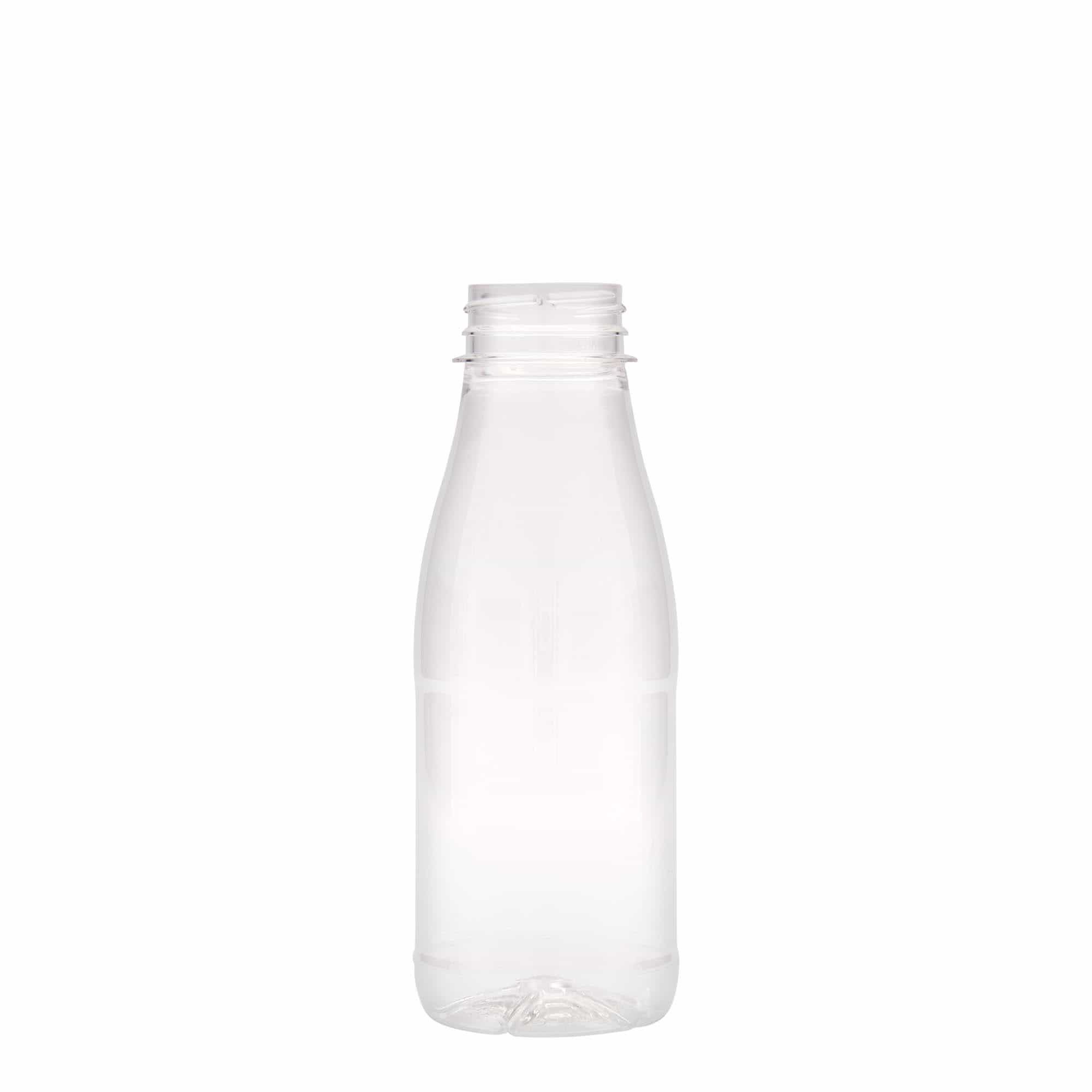 Garrafa PET de 330 ml 'Leite e Sumo', plástico, boca: 38 mm