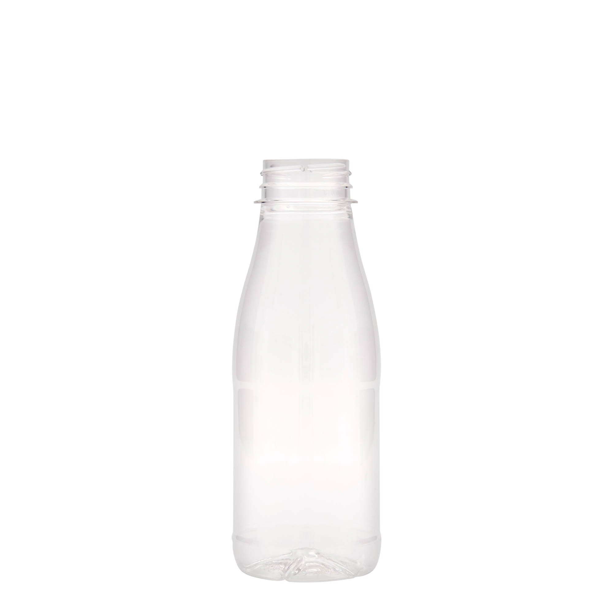 Garrafa PET de 330 ml 'Leite e Sumo', plástico, boca: 38 mm