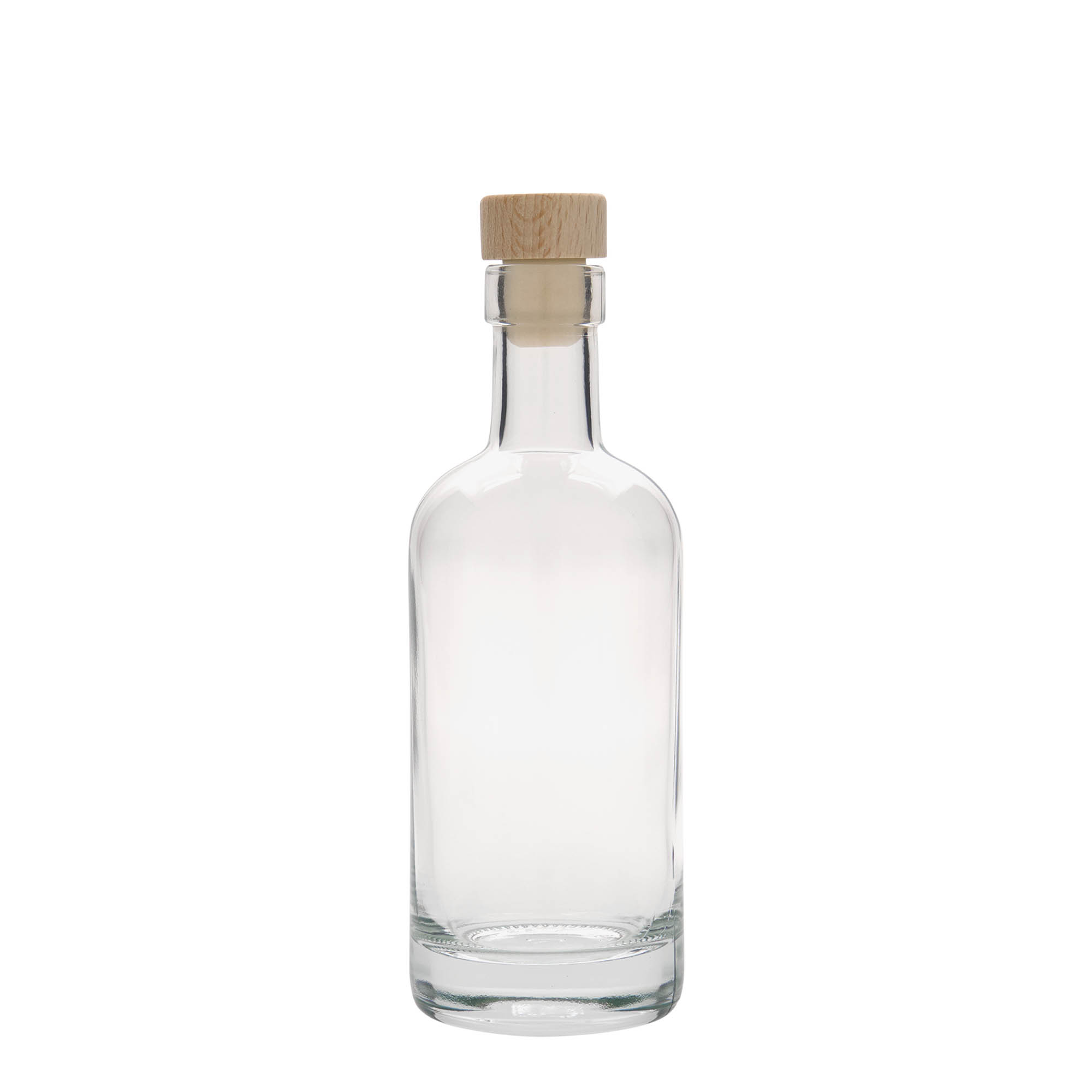 Frasco de vidro de 250 ml 'Linea Uno', boca: cortiça Frasco de vidro de 250 ml 'Linea Uno', boca: cortiça