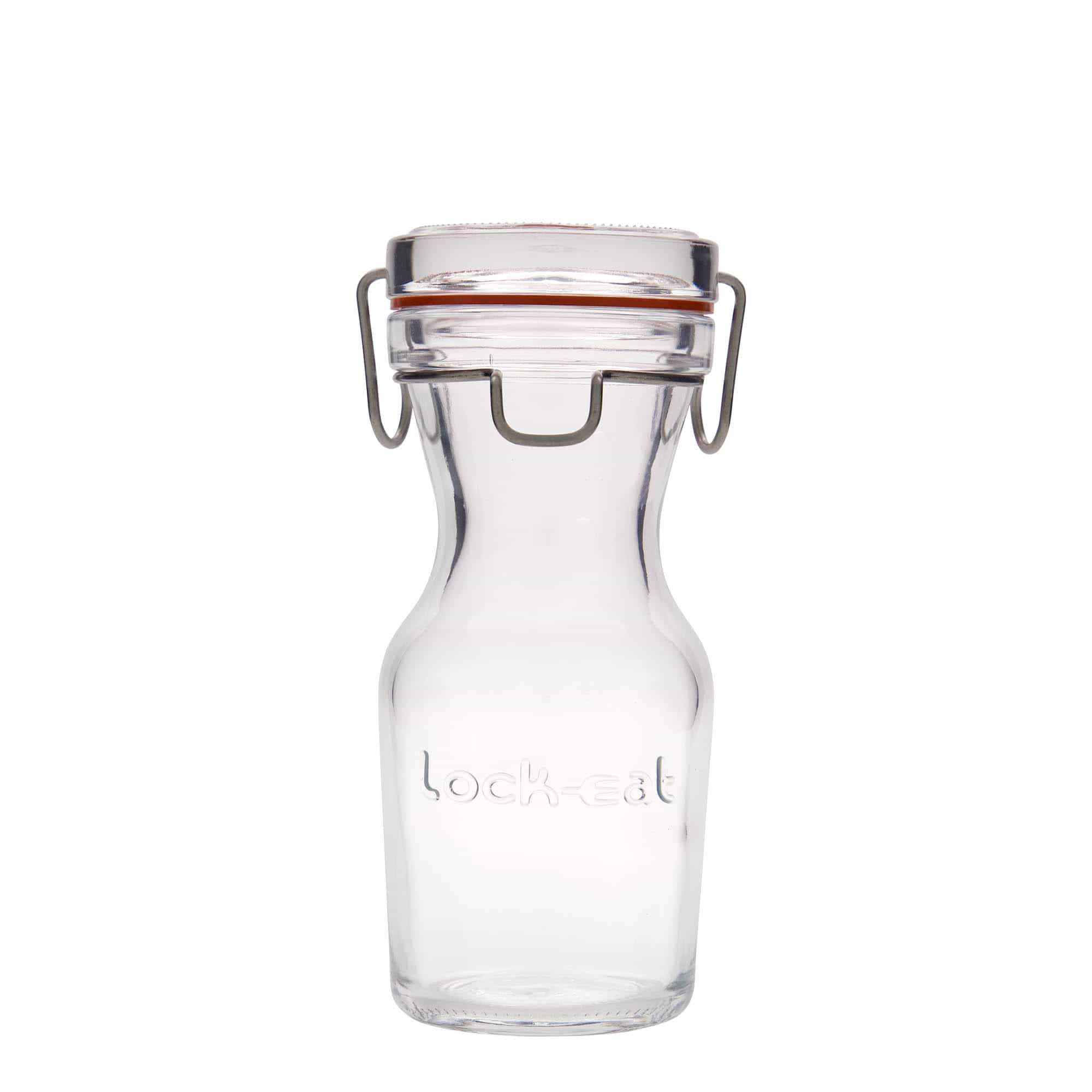 250 ml Garrafa de vidro 'Lock-Eat', Boca: Fecho de mola de arame