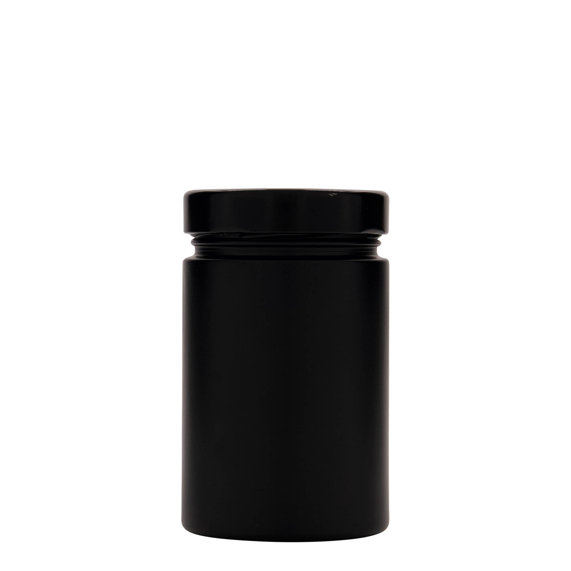 327 ml Copo redondo 'Aurora', preto, Boca: Deep-Twist-Off (DTO 66)