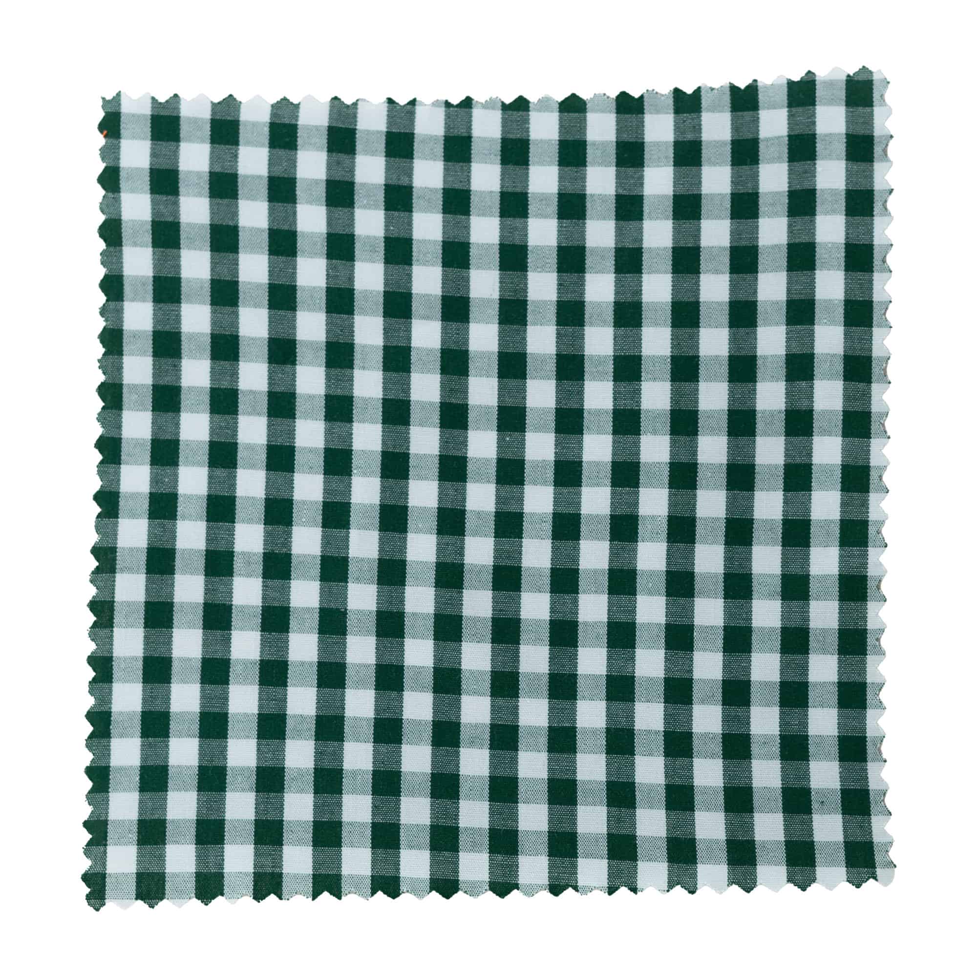 Guardanapo de tecido às quadrículas 15x15, quadrado, têxtil, verde-escuro, boca: TO58-TO82