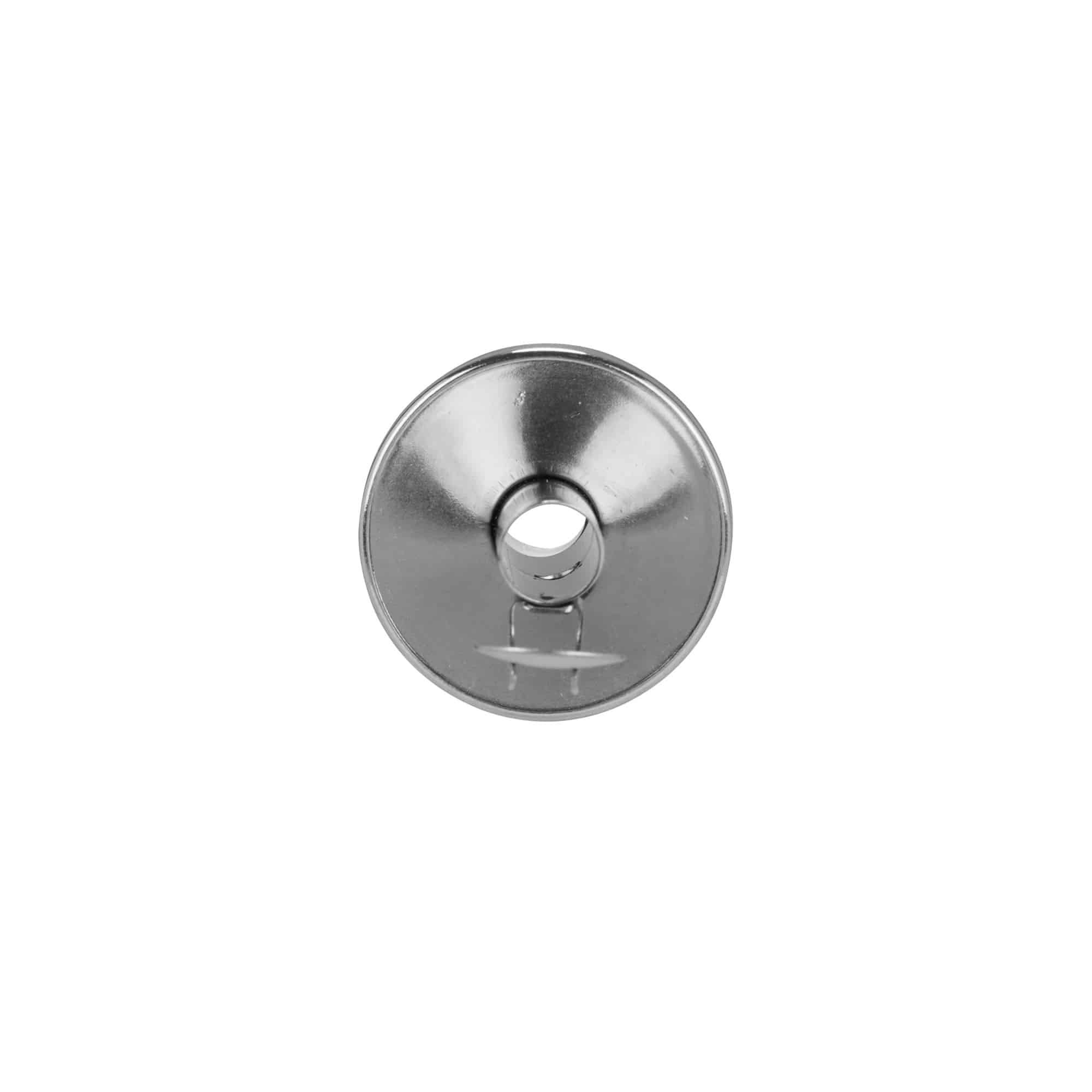 Bico de enchimento Inox Vinagre, aço inoxidável, prateado