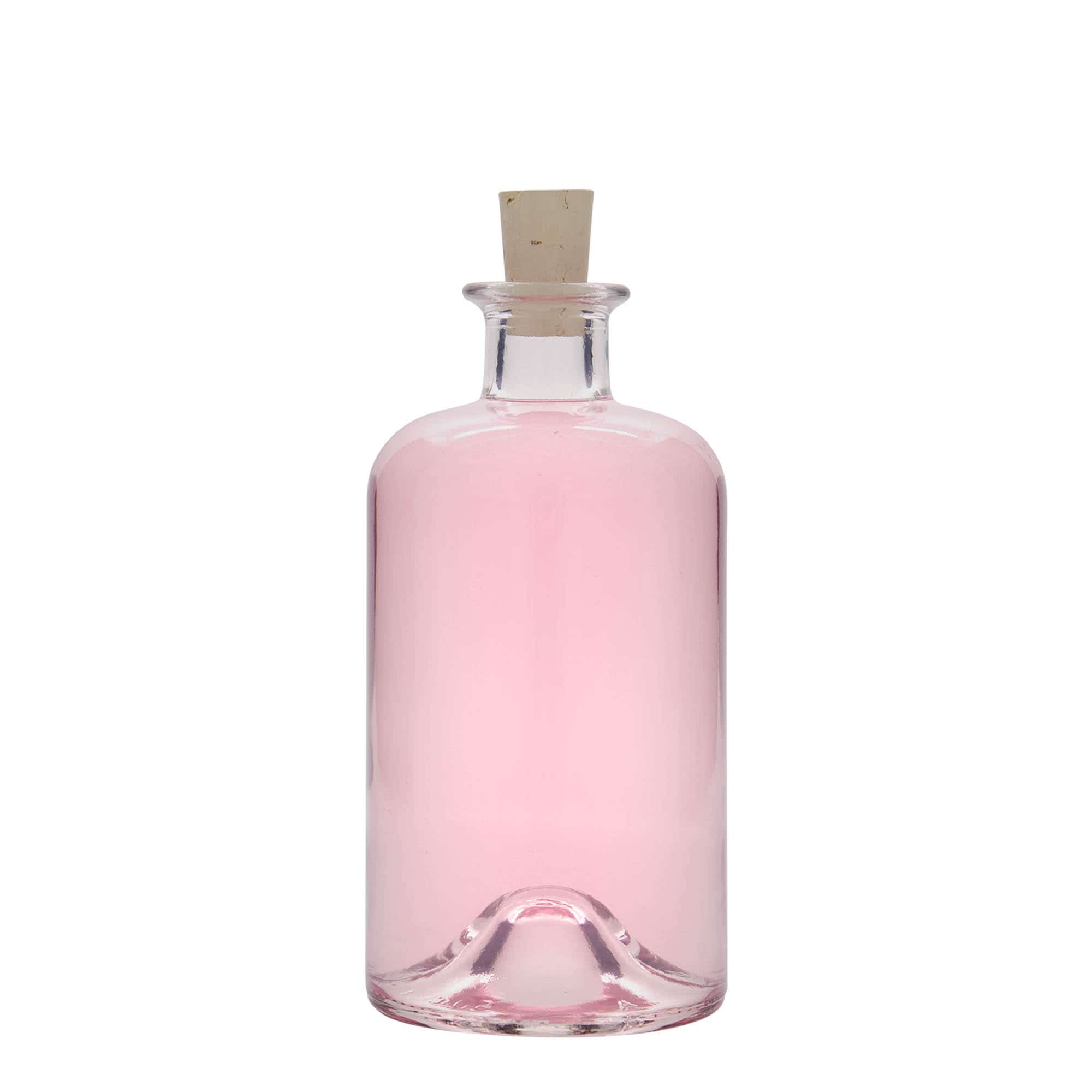 500 ml Garrafa de vidro farmacêutica 'Doktor', boca: Cortiça