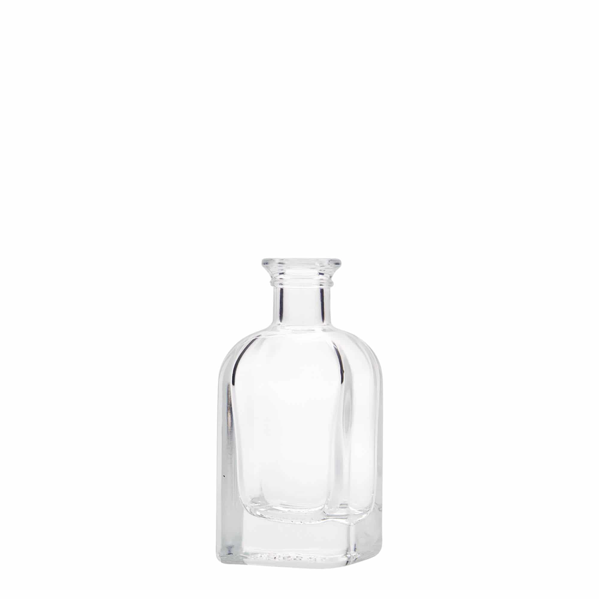 Frasco de vidro de 40 ml Apotheker Carré, quadrado, gargalo: cortiça