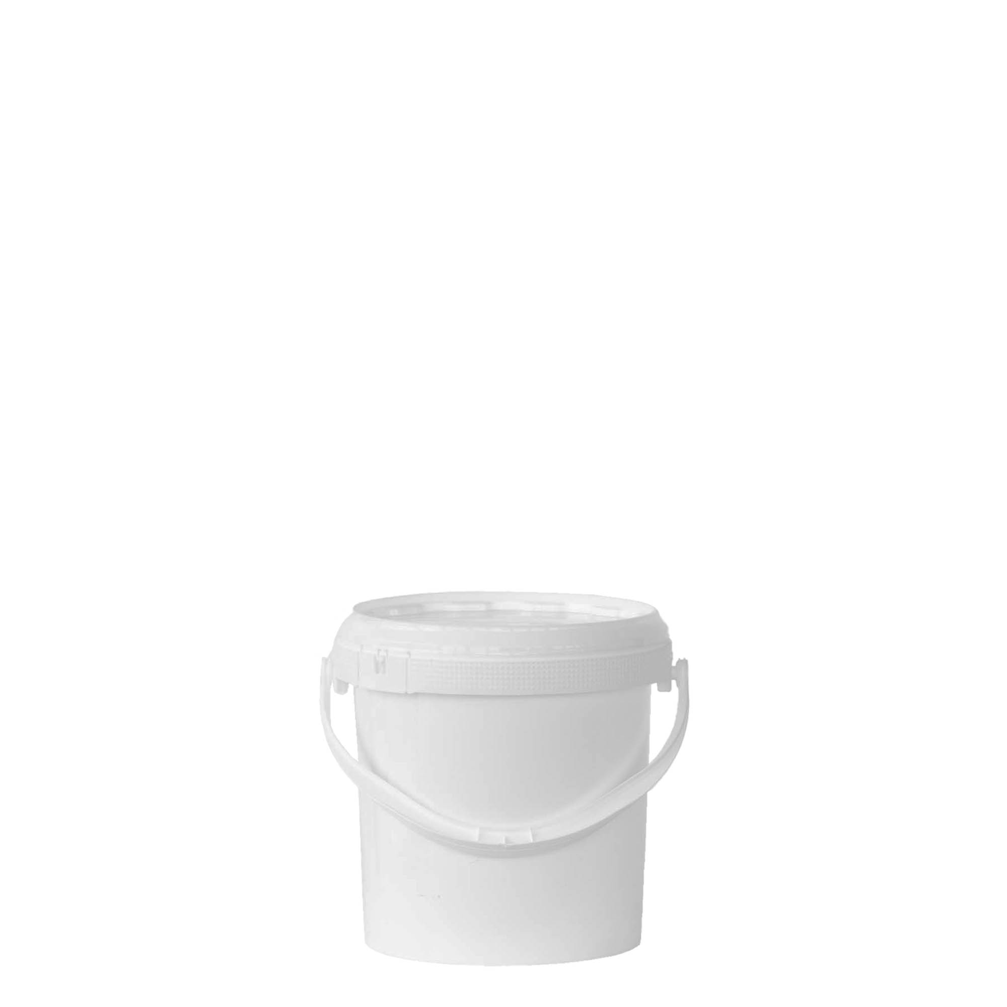 Balde de 1,8 l, plástico PP, branco