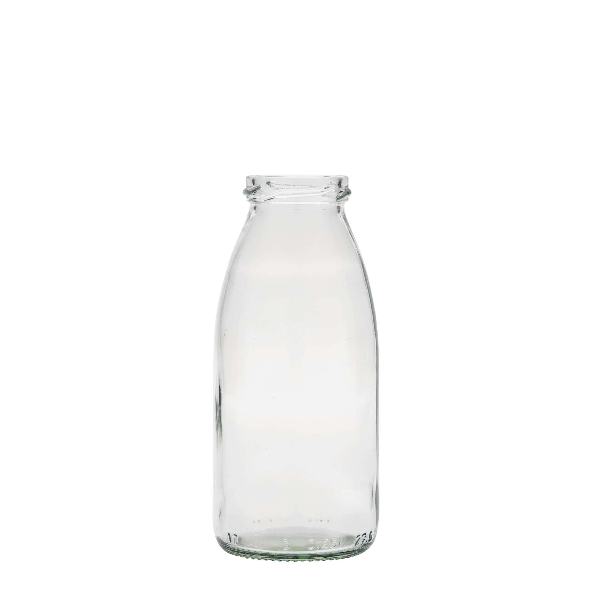 Garrafa de vidro de 250 ml Vroni #, Boca: Twist-Off (TO 43)