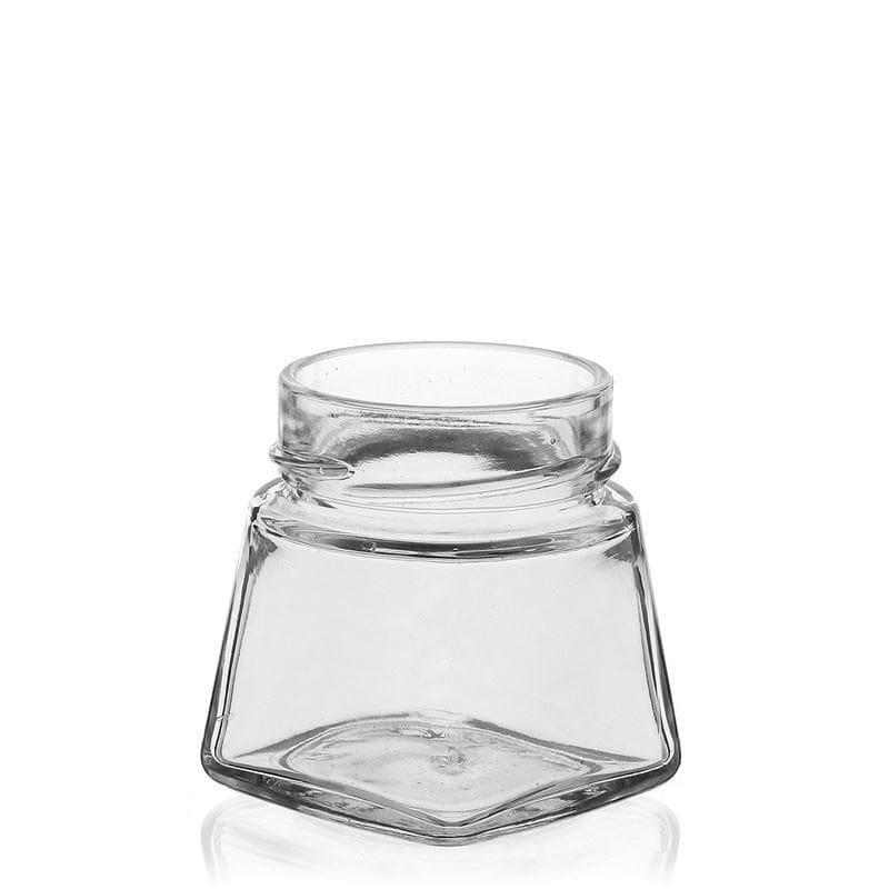 106 ml Frasco quadrado 'Luxor', Boca: Deep-Twist-Off (DTO 58)