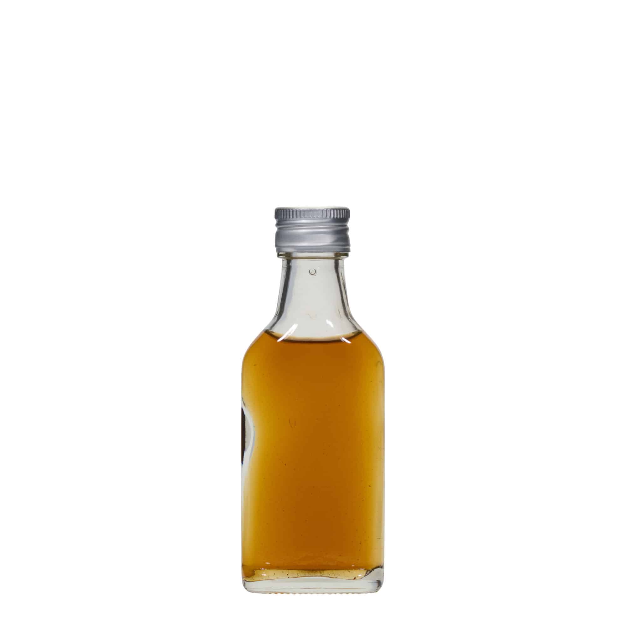 40 ml Garrafa de bolso, retangular, boca: PP 22