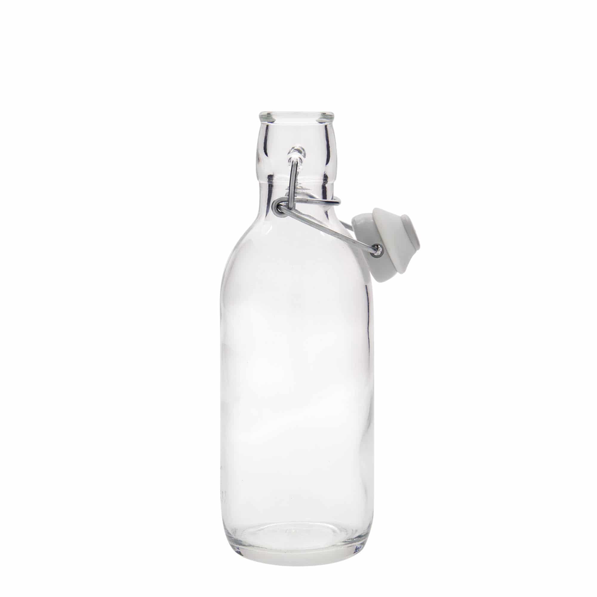 500 ml Garrafa de vidro 'Emilia', boca: Tampa mecânica 500 ml Garrafa de vidro 'Emilia', boca: Tampa mecânica