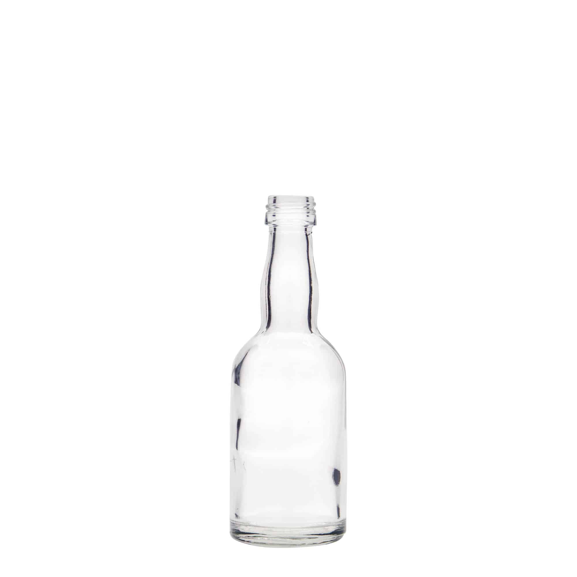 50 ml Garrafa de vidro 'Proba', boca: PP 18 50 ml Garrafa de vidro 'Proba', boca: PP 18