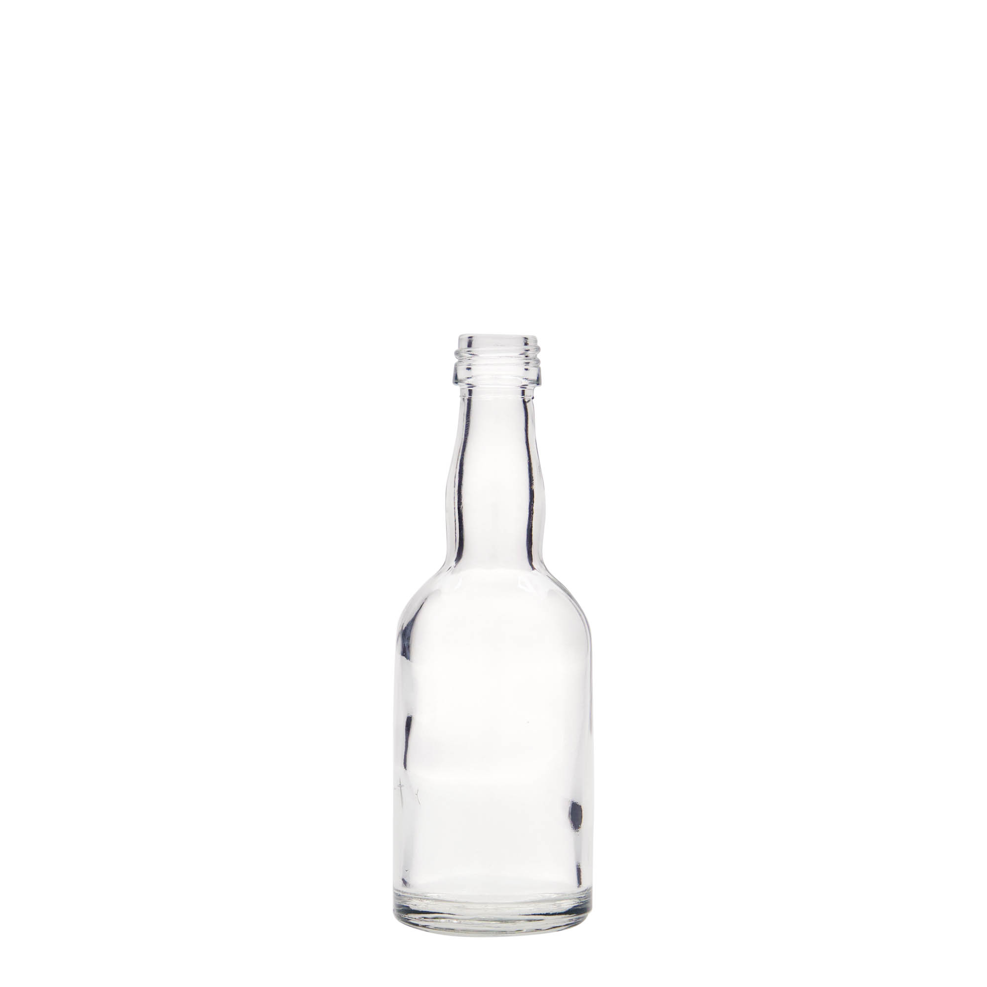 Frasco de vidro de 50 ml 'Proba', boca: PP 18 Frasco de vidro de 50 ml 'Proba', boca: PP 18