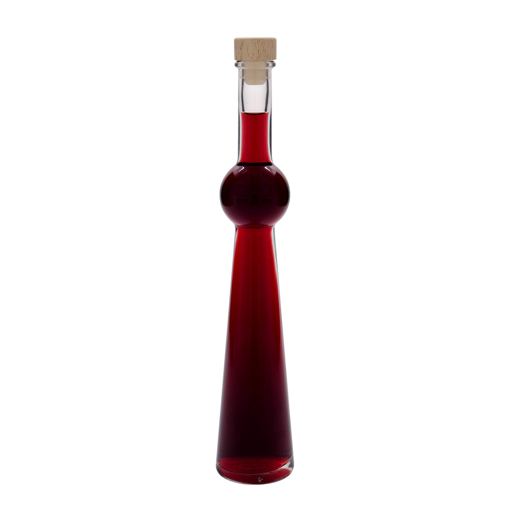 Frasco de vidro de 200 ml 'Supernova', abertura: cortiça Frasco de vidro de 200 ml 'Supernova', abertura: cortiça