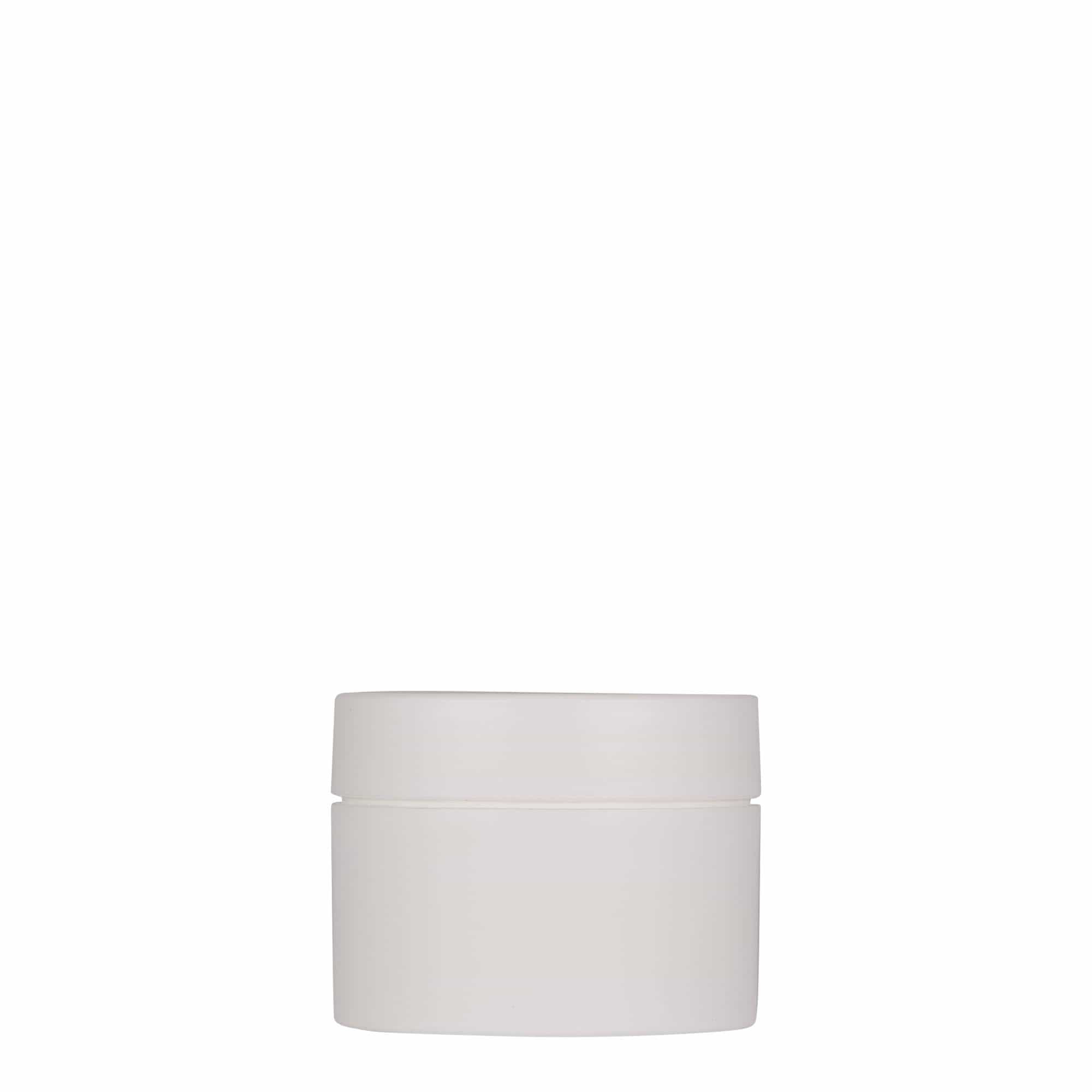 Dose de plástico 50 ml 'Antonella', PP, branca, boca: tampa de rosca