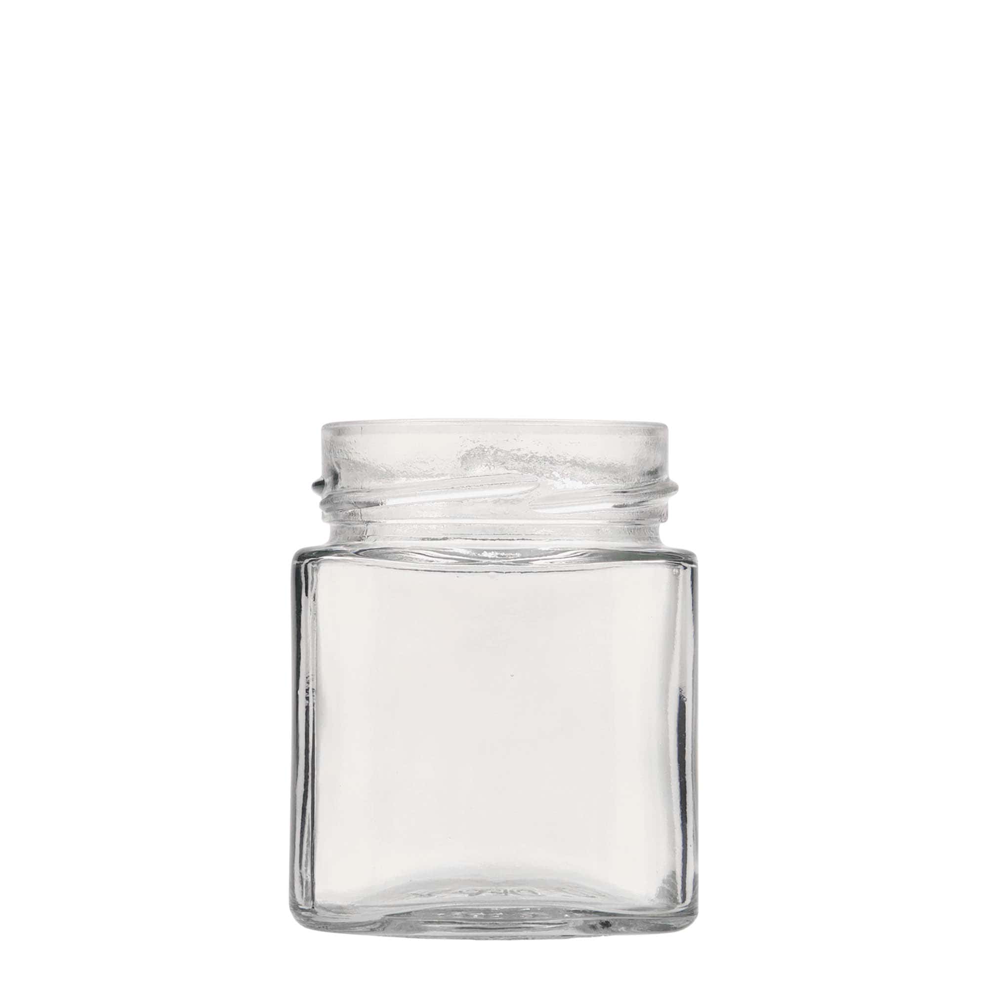 212 ml Frasco quadrado 'Ikarus', Boca: Deep-Twist-Off (DTO 63)