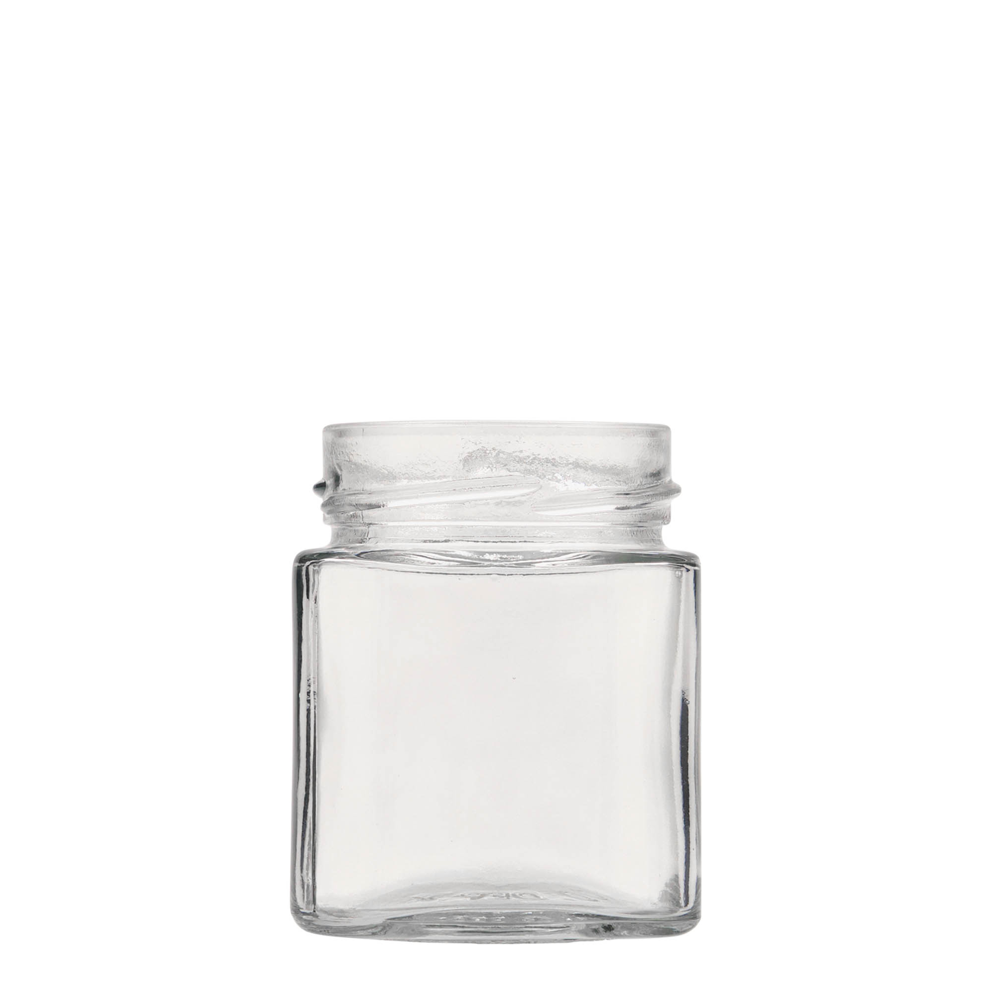 212 ml Frasco quadrado 'Ikarus', Boca: Deep-Twist-Off (DTO 63)