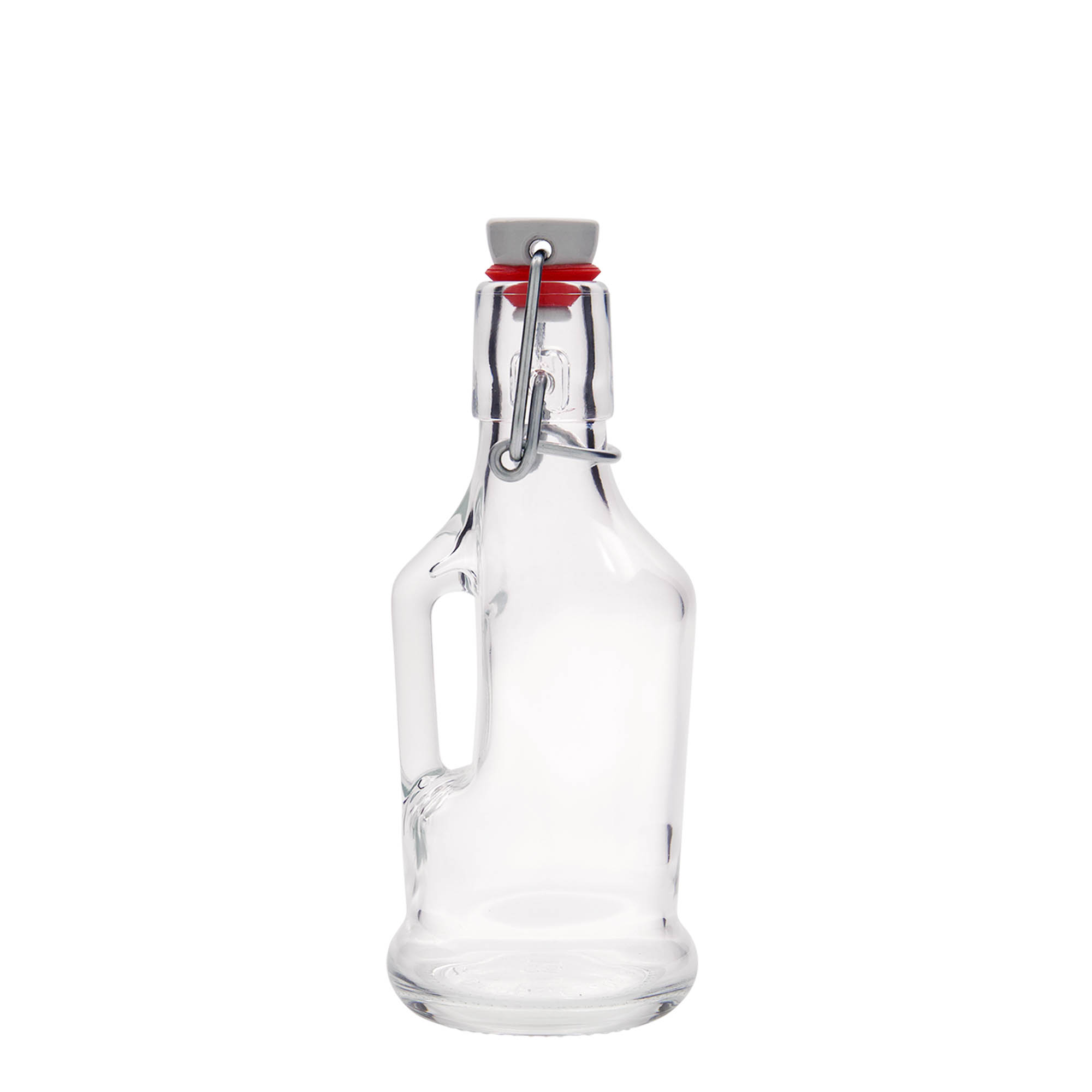 Frasco de vidro de 200 ml 'Classica', boca: fecho de alavanca
